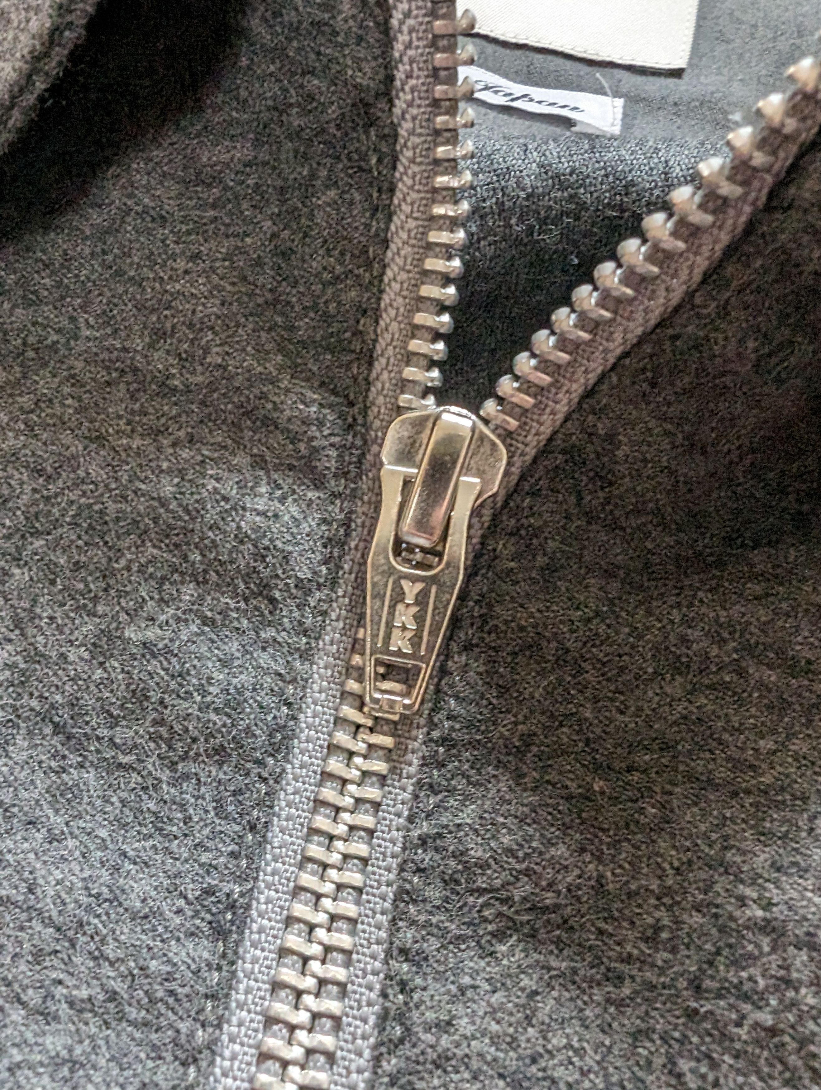 Japanese Brand Grey light zip jacket Vincent et mireille digoin France Size US M / EU 48-50 / 2 - 3 Thumbnail