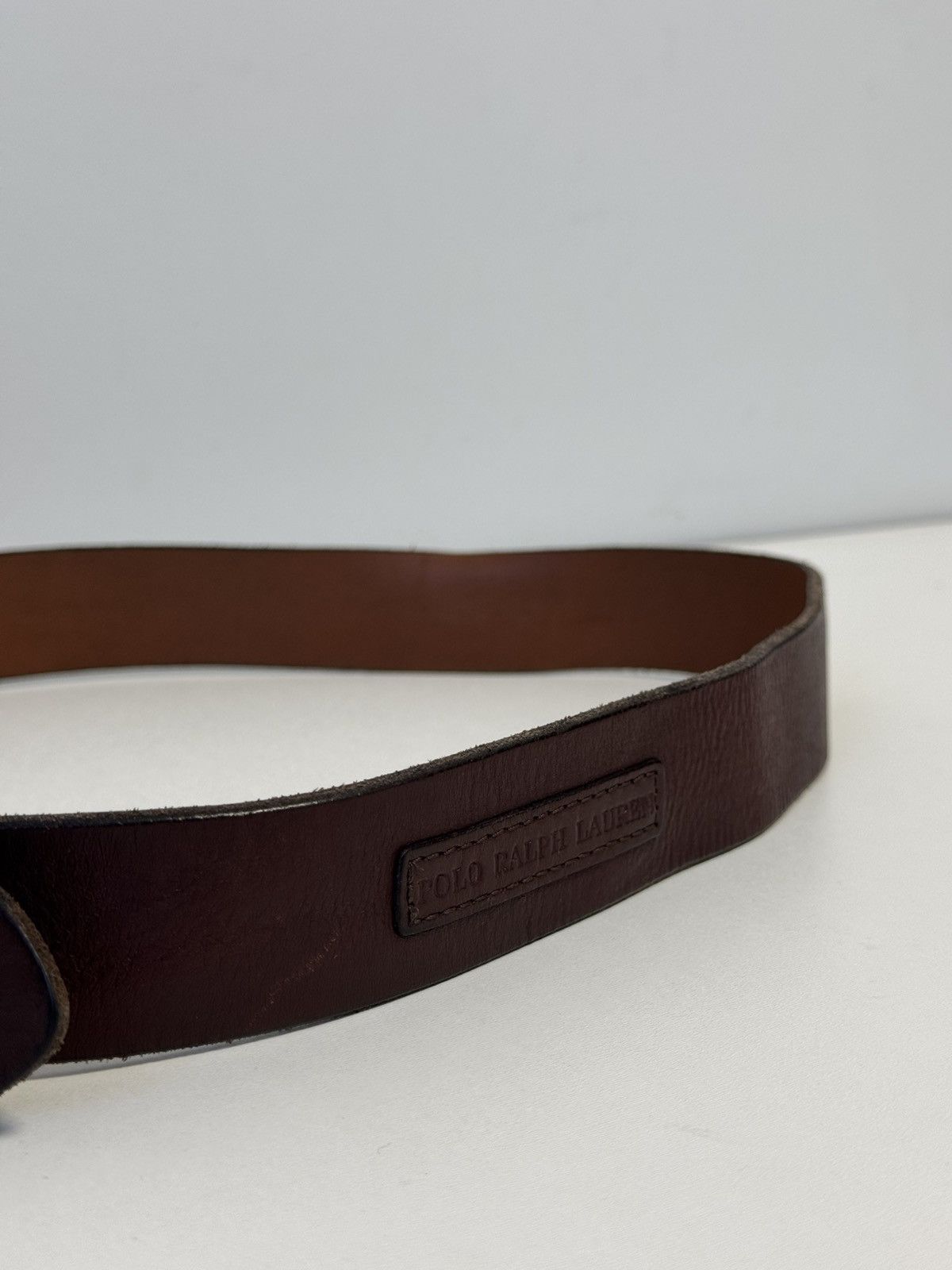 Polo Ralph Lauren Polo Ralph Lauren Vintage Leather belt Size ONE SIZE - 2 Thumbnail