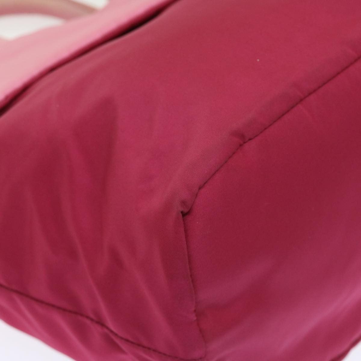 Prada PRADA Hand Bag Nylon Pink Size ONE SIZE - 16 Thumbnail