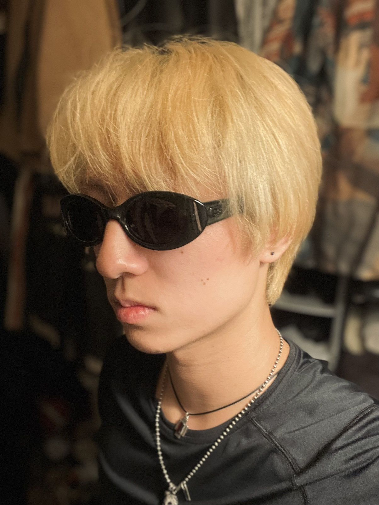 Gucci GUCCI CLEAR BLACK SUNGLASSES Size ONE SIZE - 8 Thumbnail
