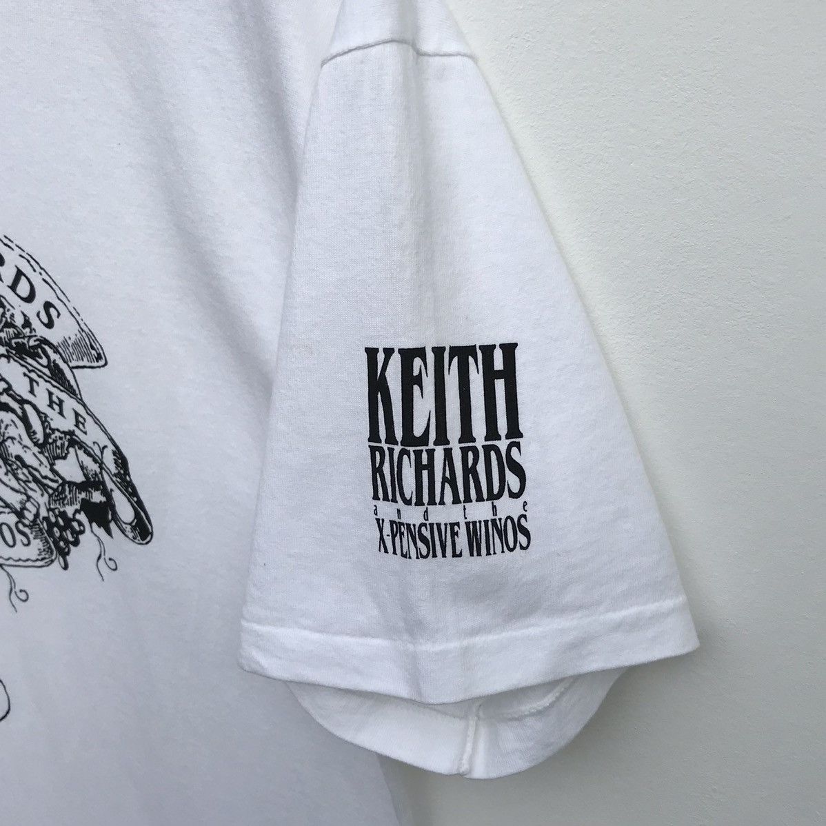 Band Tees × Vintage Vintage 90s Keith Richards And X-Pensive Winos Tee Size US L / EU 52-54 / 3 - 8 Thumbnail