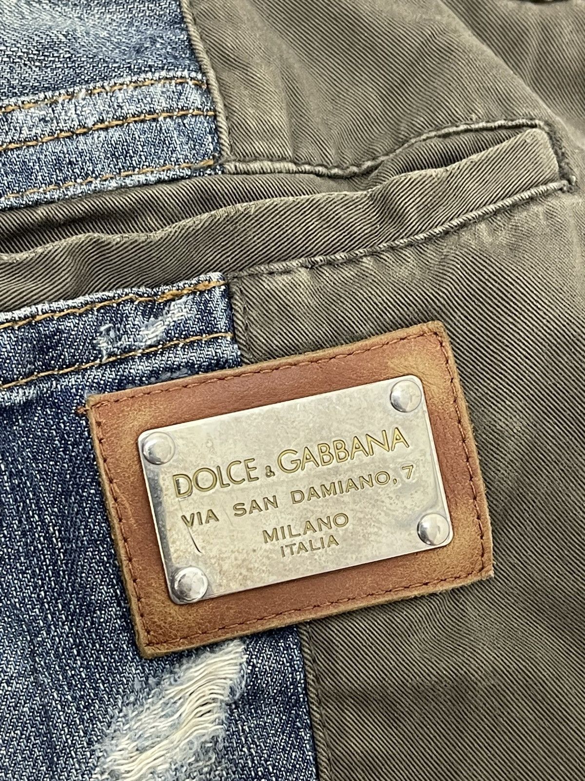 Dolce & Gabbana Y2K D&G Hybrid Docking Pant Slim margiela dior amiri 4🟦1 Size US 35 - 22 Thumbnail