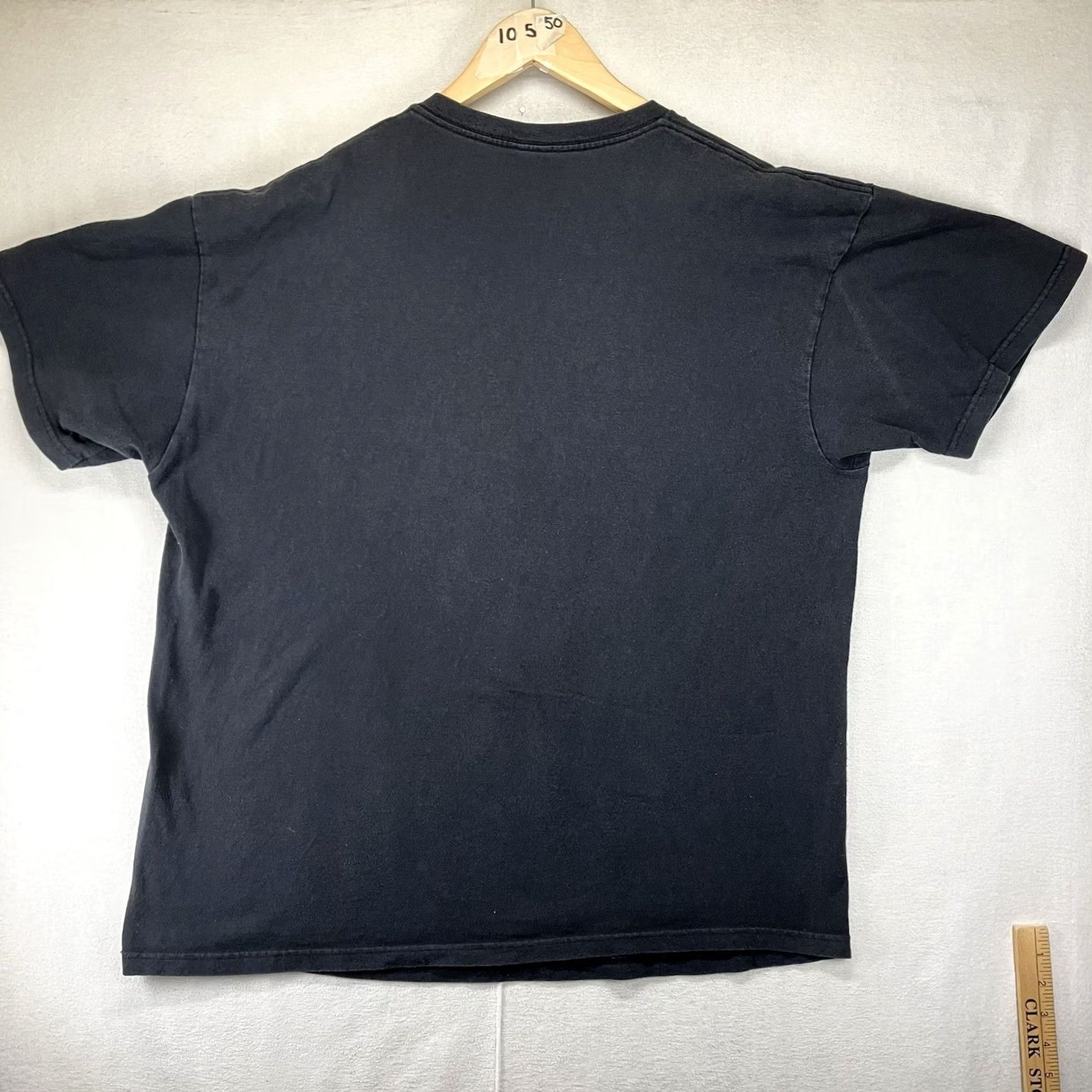 AAA VINTAGE ACDC Hells Bells T-Shirt Mens XL Black Graphic Print Rock Band 90s 2000s Shirt Crew Neck Short Sleeve Angu s? Size US XL / EU 56 / 4 - 2 Thumbnail