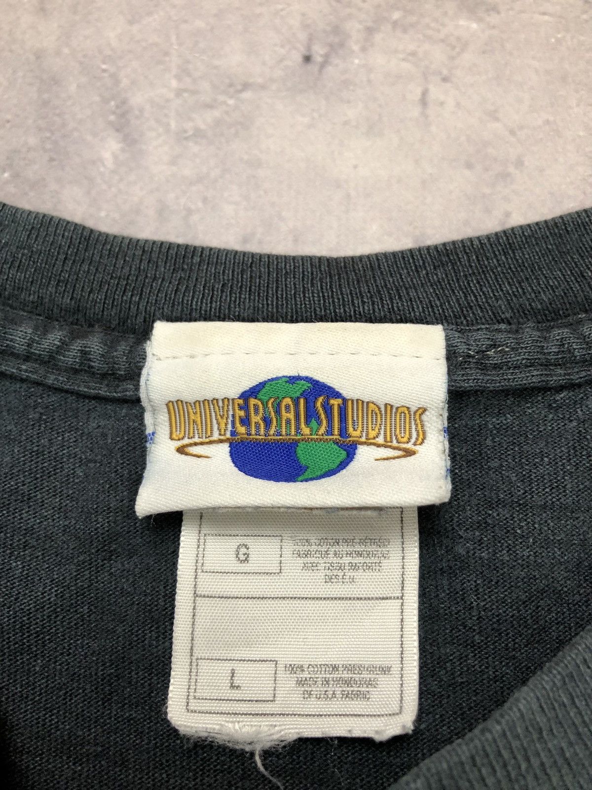 Band Tees × Vintage Vintage Universal Studios Hollywood T2-3D Terminator 2 shirt Size US L / EU 52-54 / 3 - 6 Thumbnail
