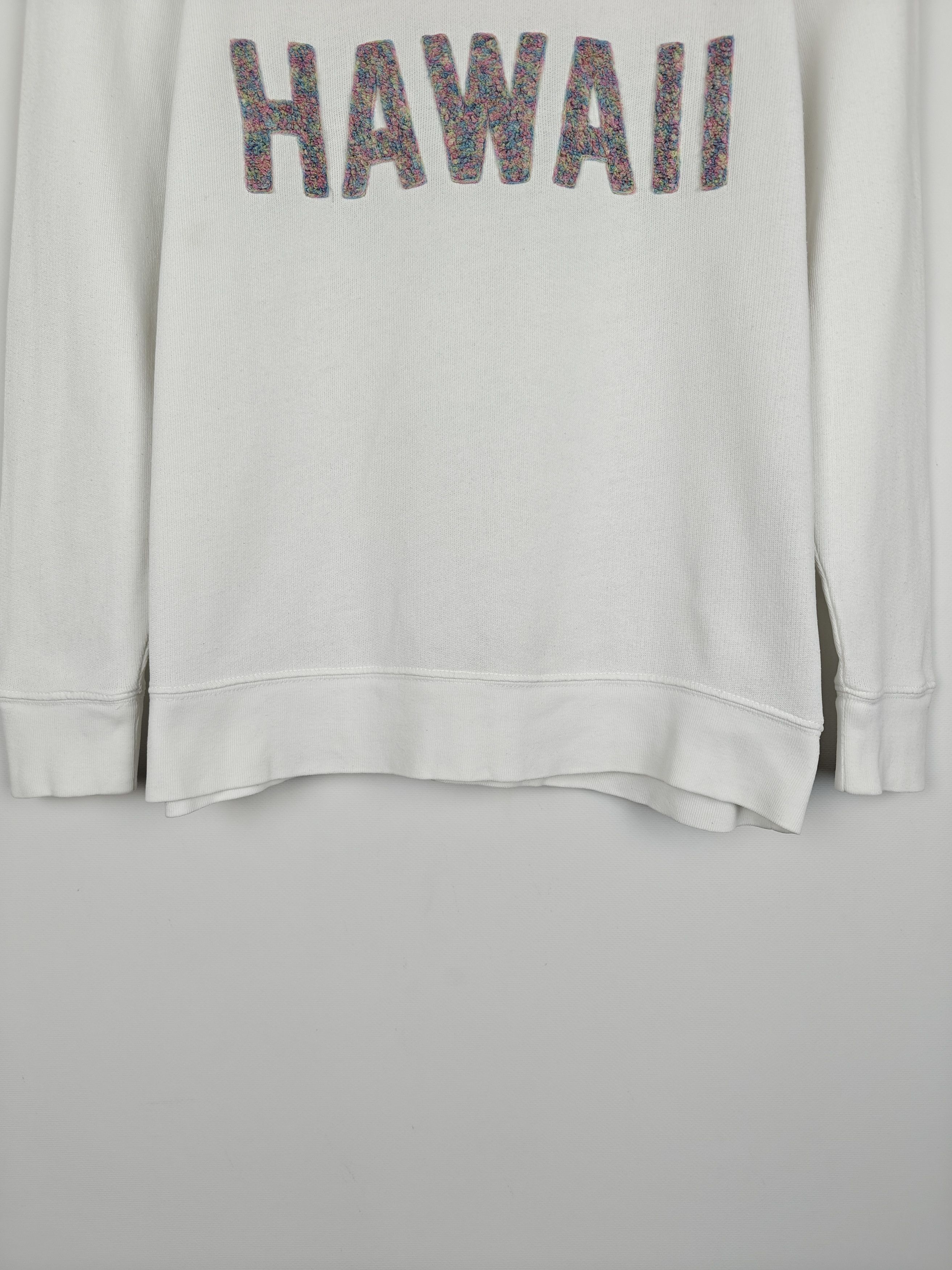 Sandro Sandro Sweatshirt Hawaii Logo Pullower White size 2 Size S / US 4 / IT 40 - 3 Thumbnail