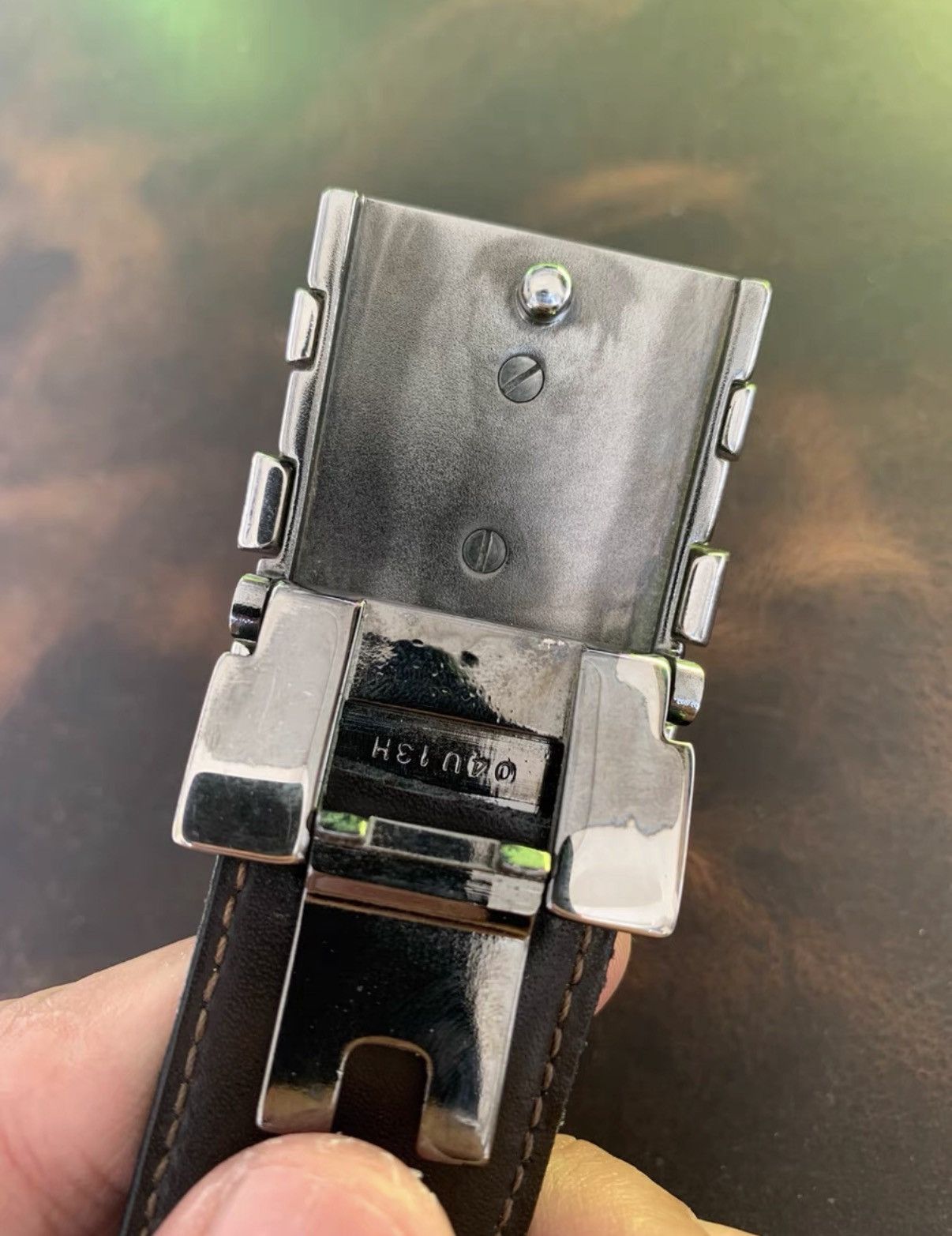 Montblanc Montblanc genuine leather belt. K16 Size ONE SIZE - 7 Thumbnail