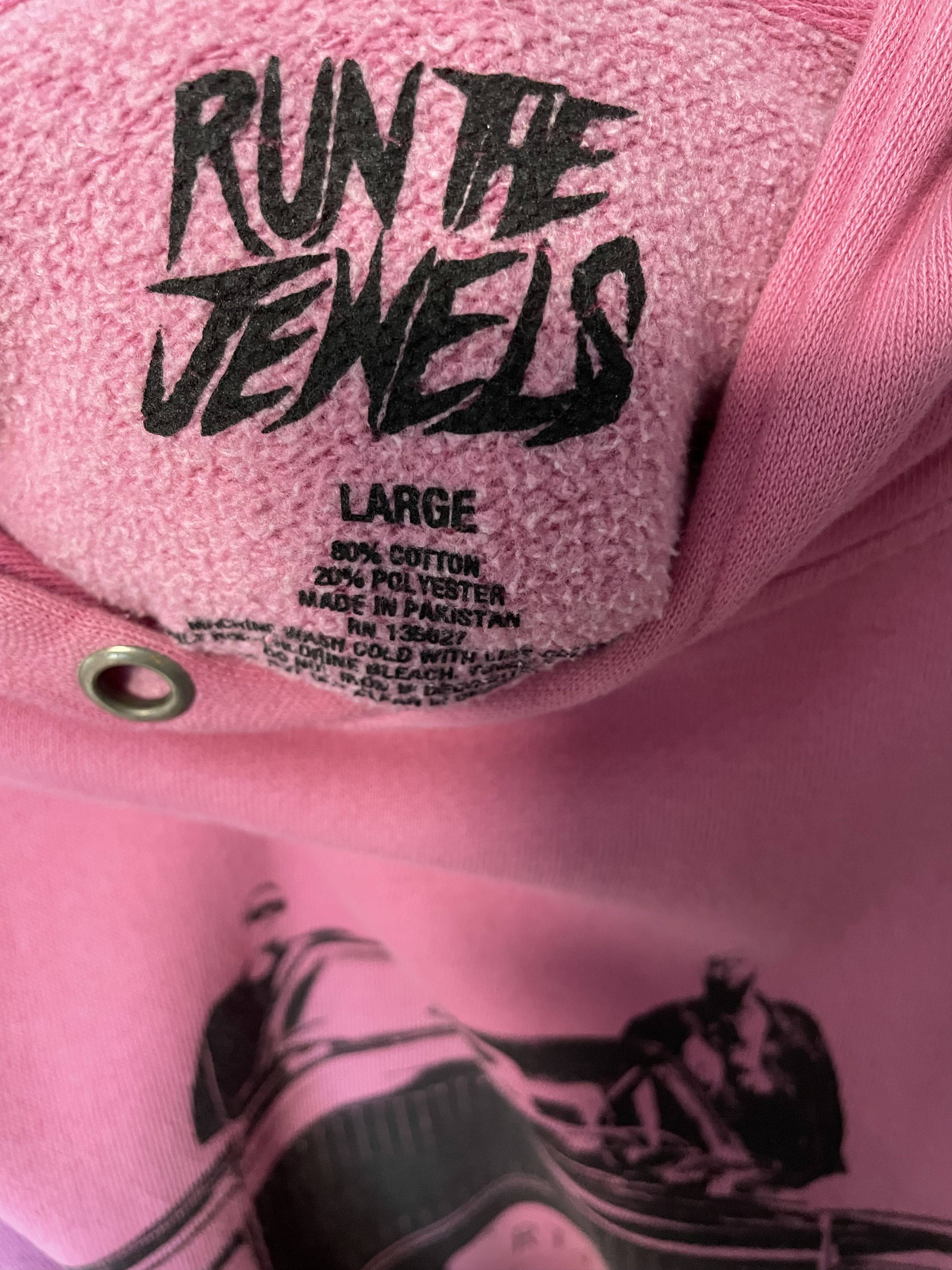 Run The Jewels Run The Jewels Limited Print Hoodie Grailed