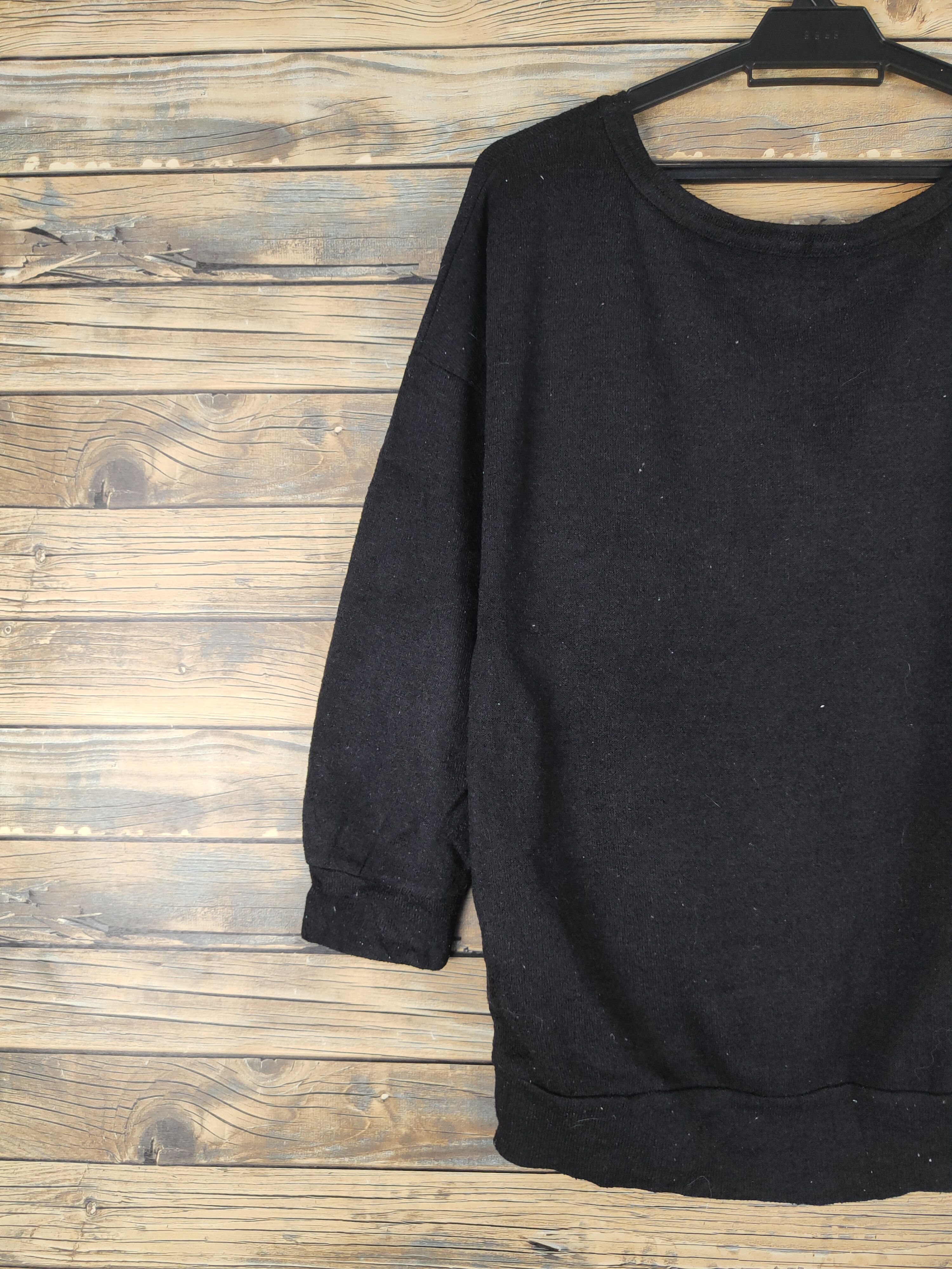 Homespun Knitwear × Japanese Brand × Vintage C.o.l.z.a Black lips Knitwear Sweatshirts #W1520 Size L / US 10 / IT 46 - 9 Thumbnail
