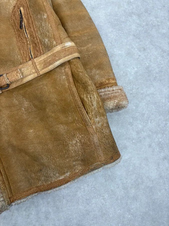 Roberto Cavalli 2000s Roberto Cavalli Camel Premium Shearling Jacket Size US L / EU 52-54 / 3 - 7 Thumbnail