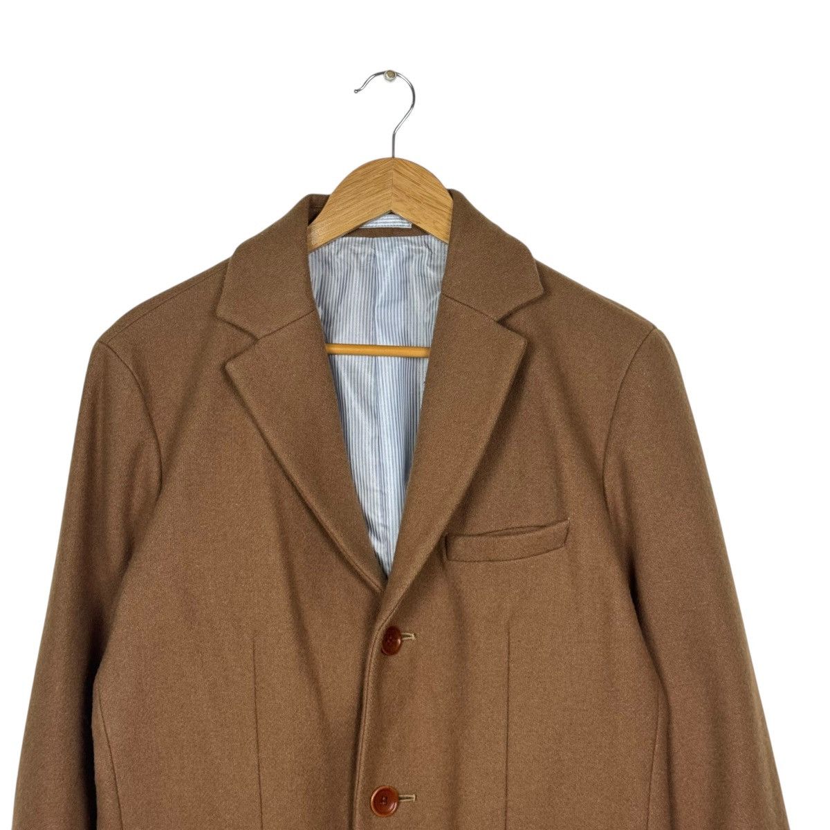 Ships Jet Blue 🔥LAST PRICE🔥 Ships Jet Blue Japan Fabric Bishu Long Coat Size US L / EU 52-54 / 3 - 3 Thumbnail