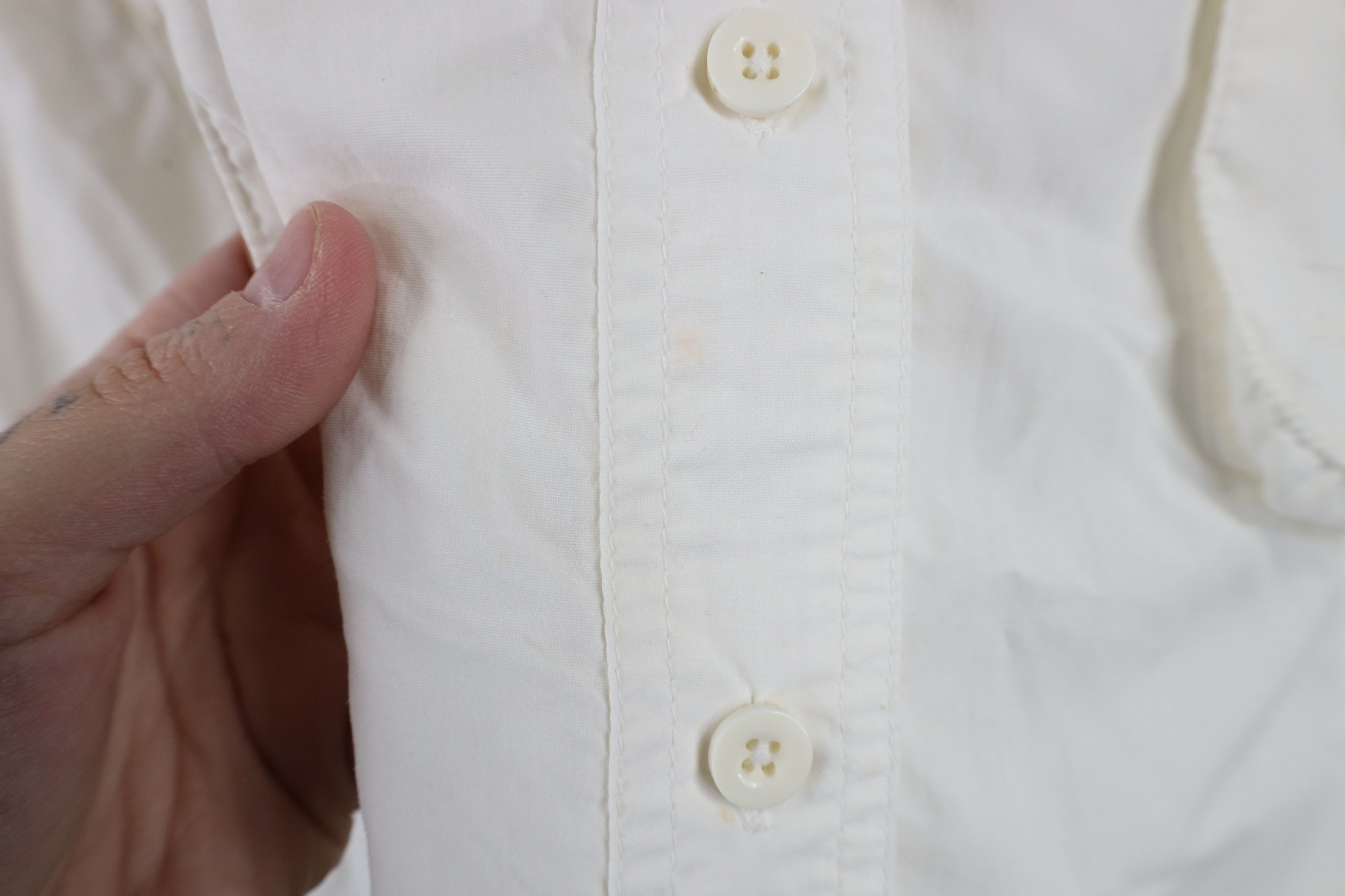 Cabelas × Vintage Vintage Cabelas Guidewear Safari Bush Button Shirt White Size US XL / EU 56 / 4 - 9 Thumbnail