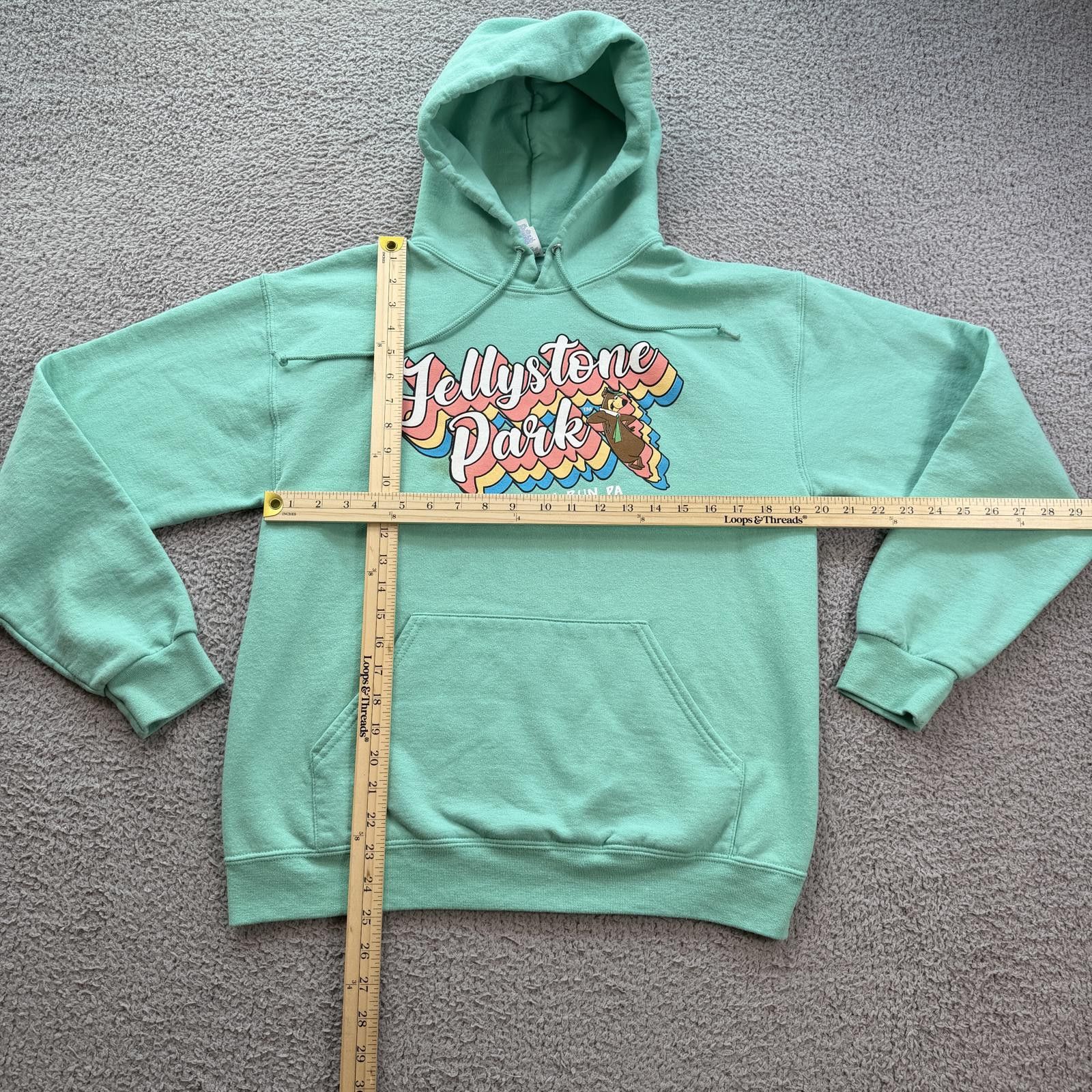 Other Vintage Style Yellowstone Park Yogi Bear Hoodie Sweatshirt Size US M / EU 48-50 / 2 - 3 Thumbnail