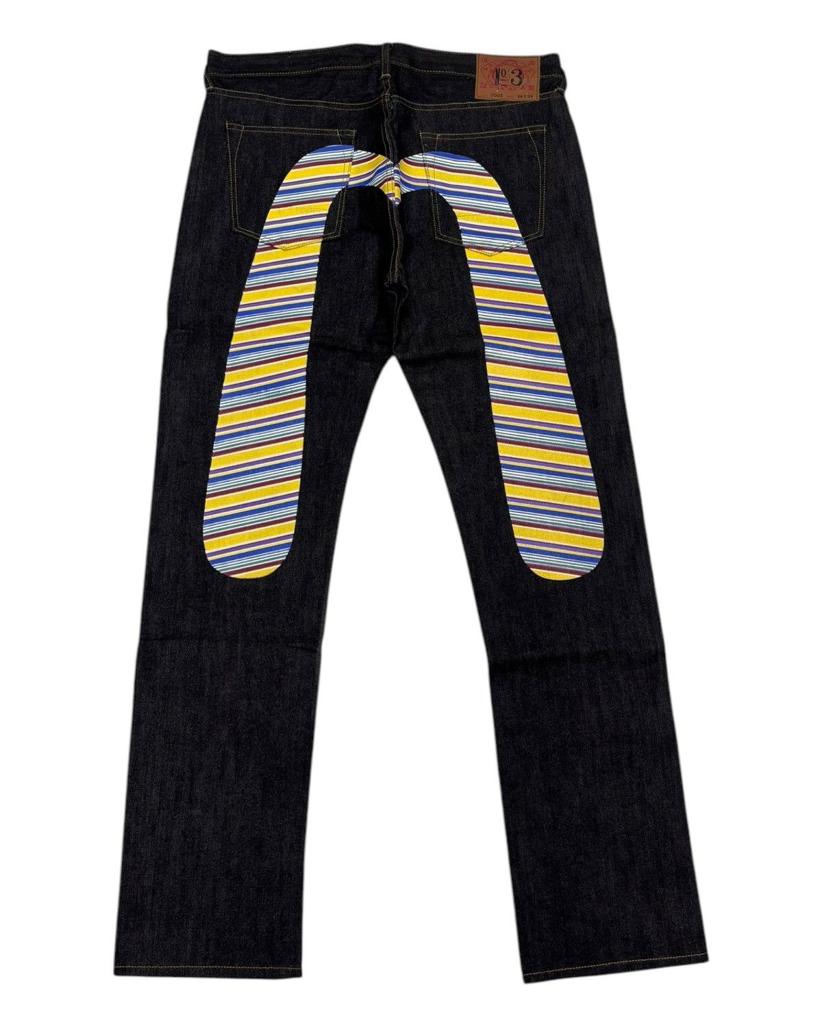 Japanese Brand Vintage Evisu Selvedge Japanese Brand Regular Fit Denim Jean Size US 36 / EU 52 - 5 Thumbnail