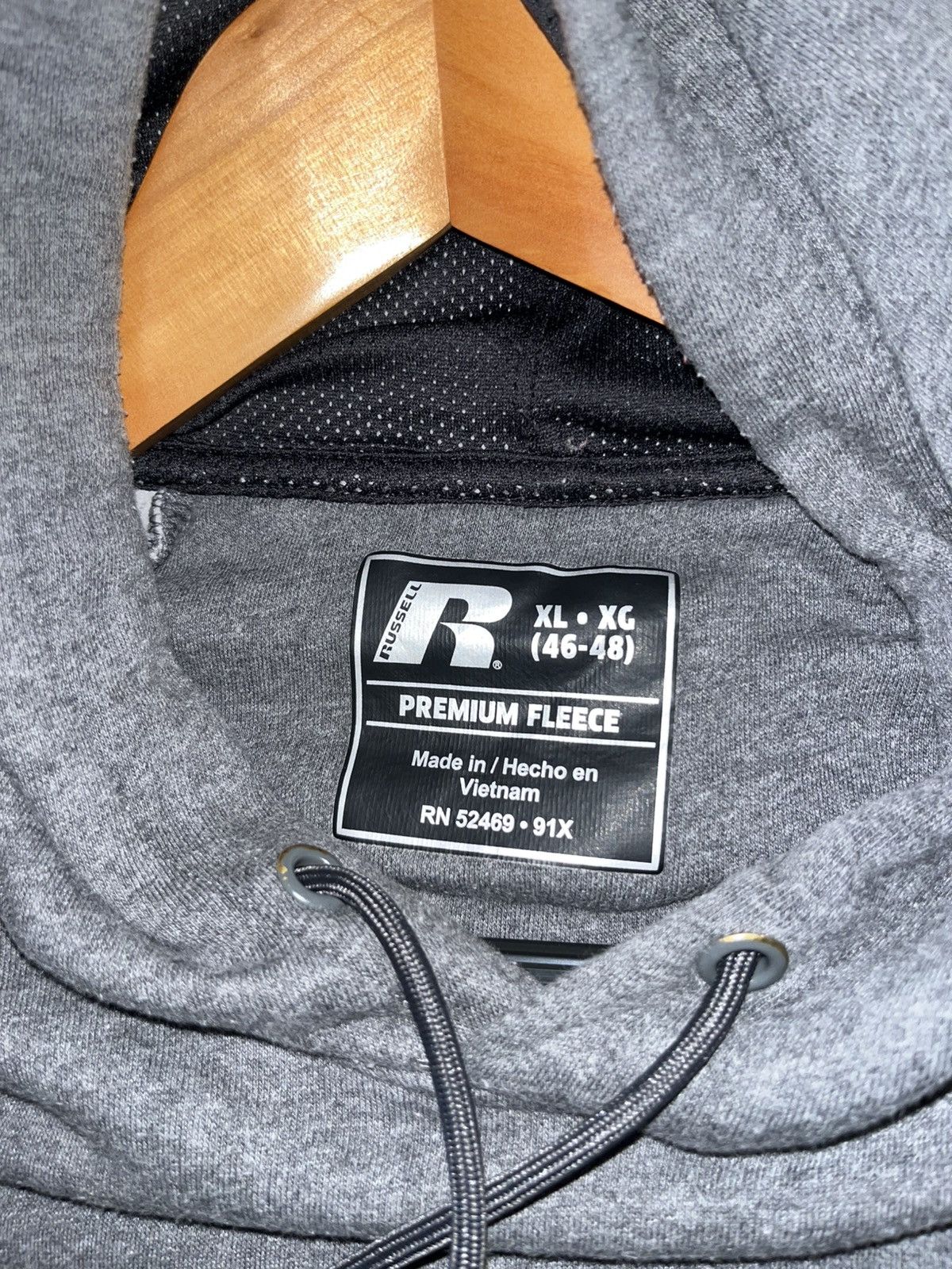 Russell Athletic vintage russell premium fleece hoodie Size US XL / EU 56 / 4 - 4 Thumbnail
