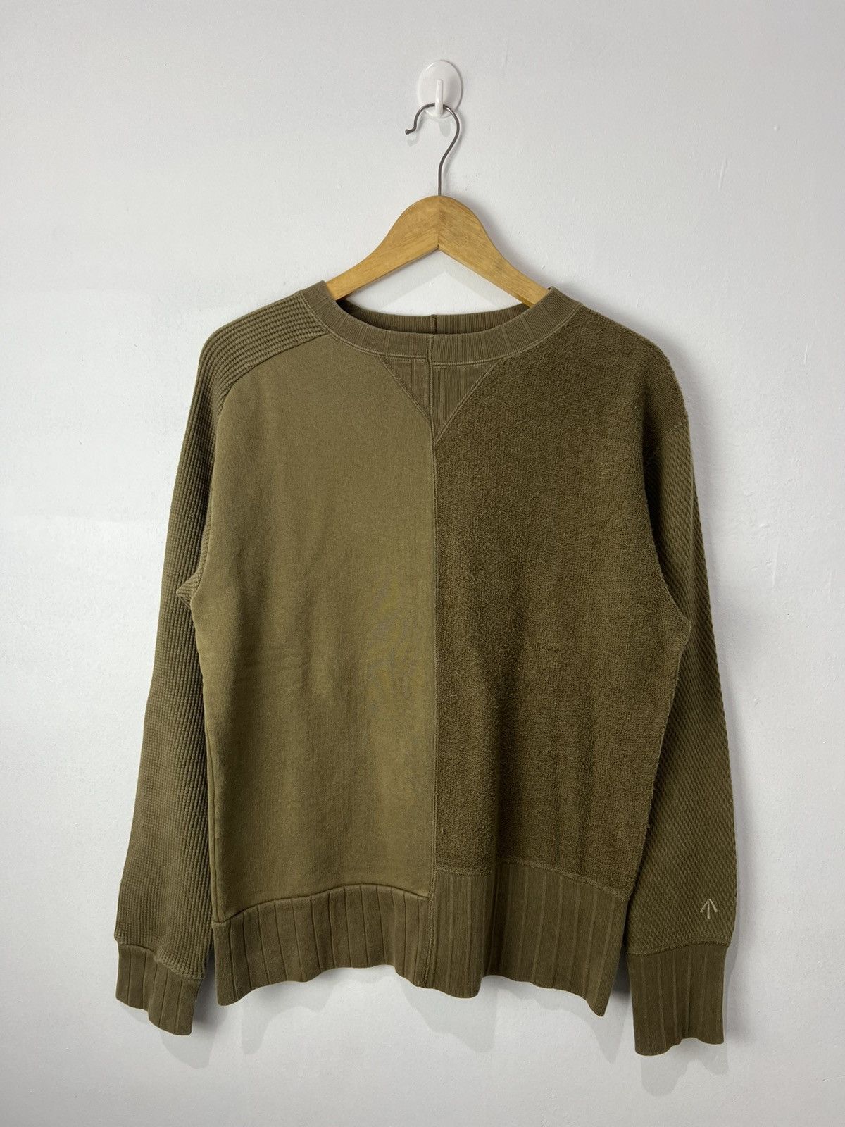 Nigel Cabourn Army Crew Jersey Mix