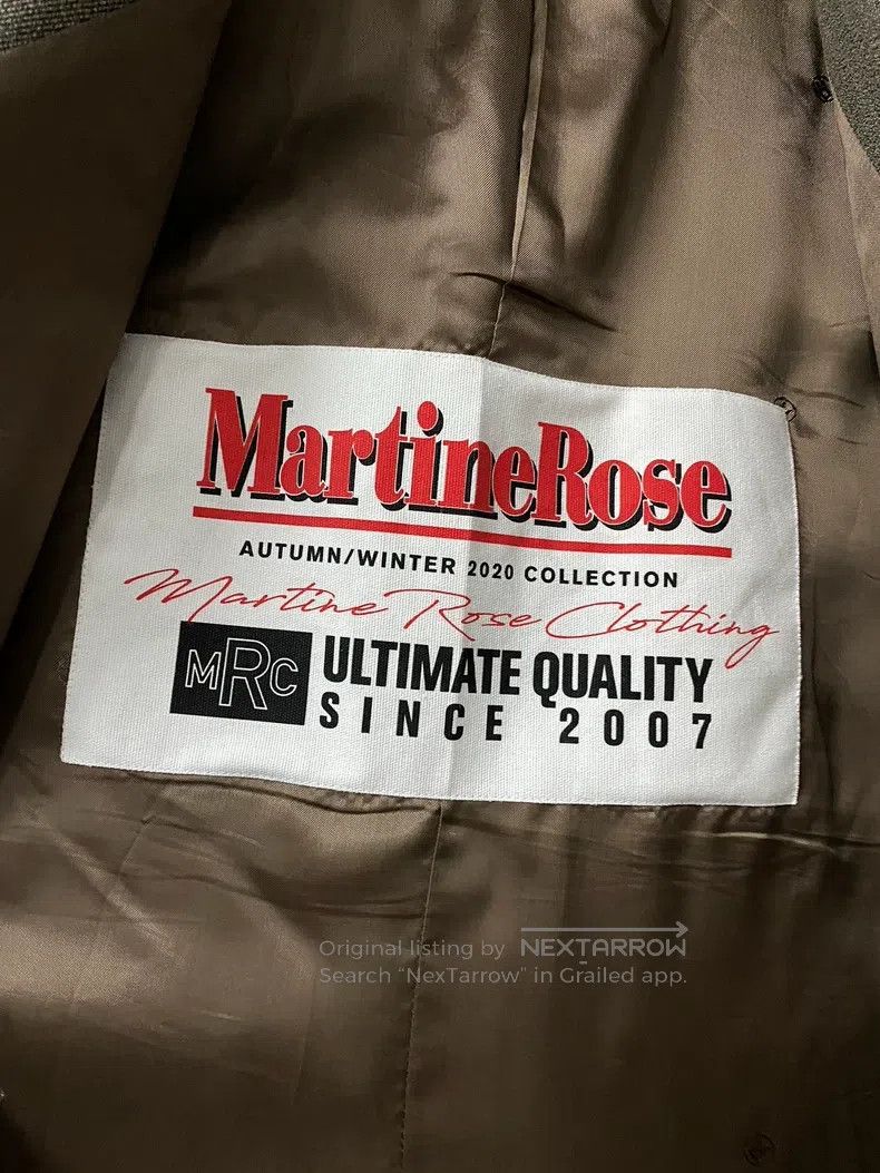 Martine Rose Martine Rose size s Slant Front Pleated Suit Jacket Size 36S - 5 Thumbnail