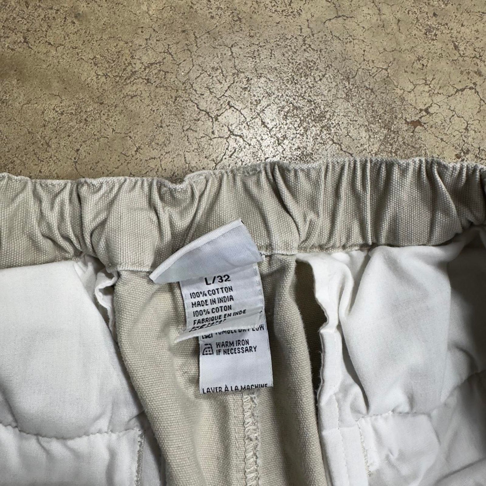 Vintage Y2K Utility Light Tan Outdoors Convertible Cargo Pants Size US 35 - 4 Thumbnail