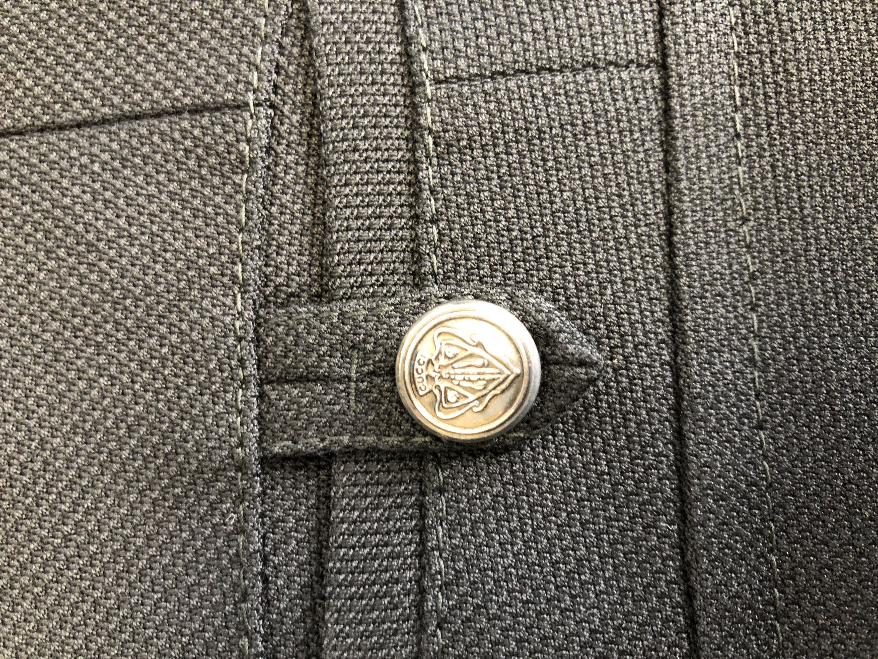 Gucci Men's Gucci Blazer Black Size US L / EU 52-54 / 3 - 9 Thumbnail