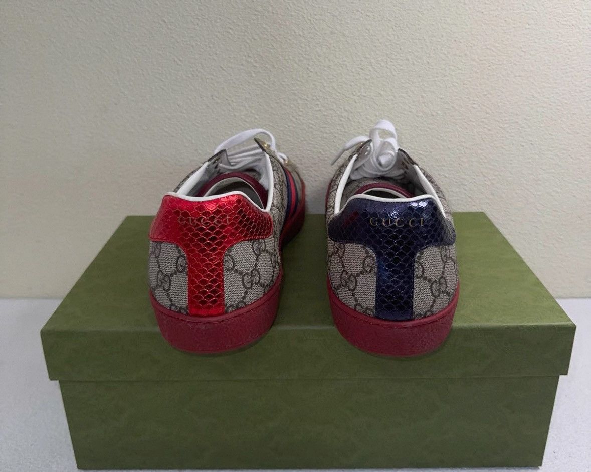 Gucci Gucci Ace Supreme Vintage Casual Sneakers - Size US 13 / EU 46 - 3 Thumbnail
