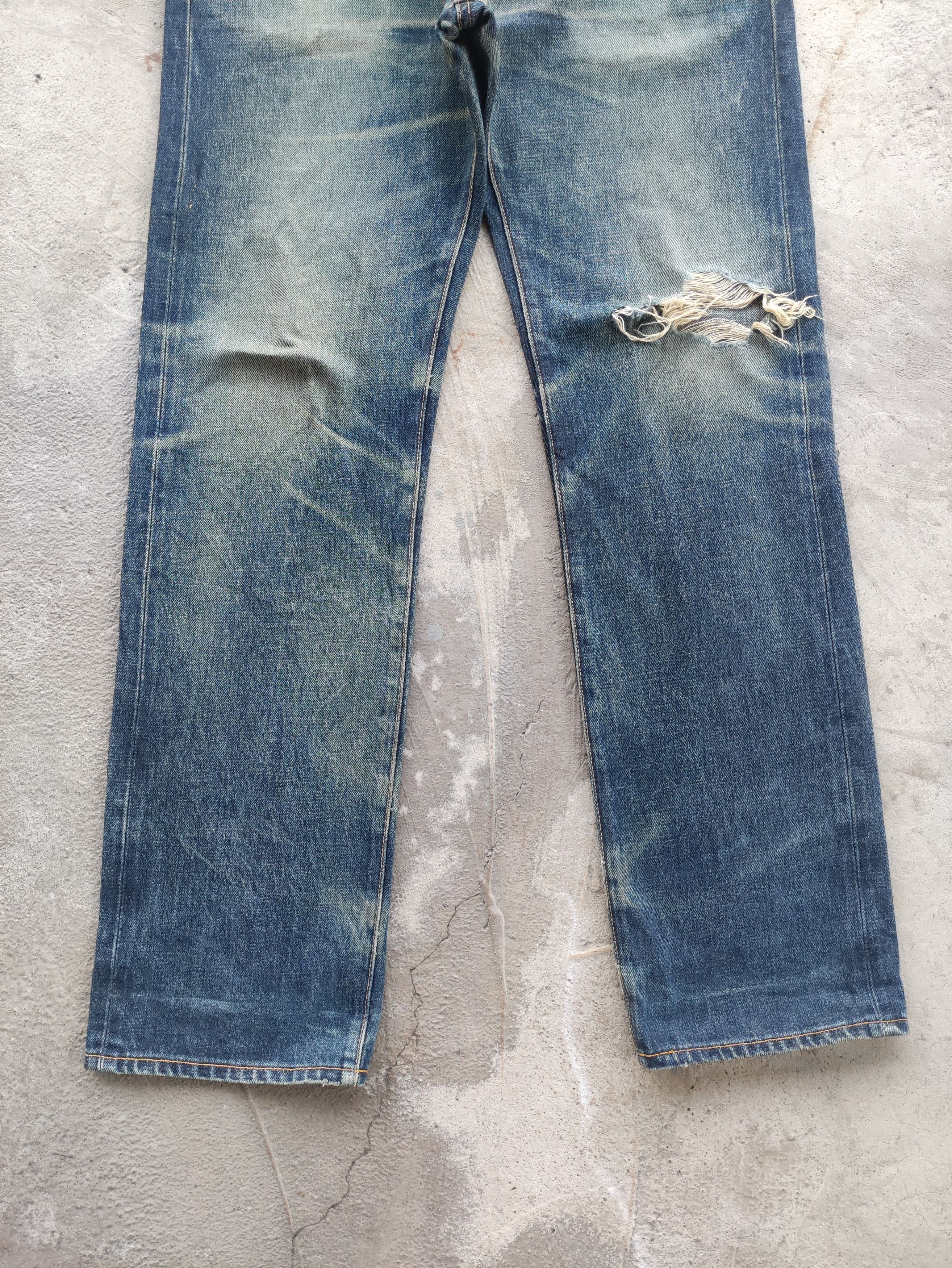 Supreme Vintage Supreme Button Selvedge Distressed Rusty Denim Size US 34 / EU 50 - 5 Thumbnail