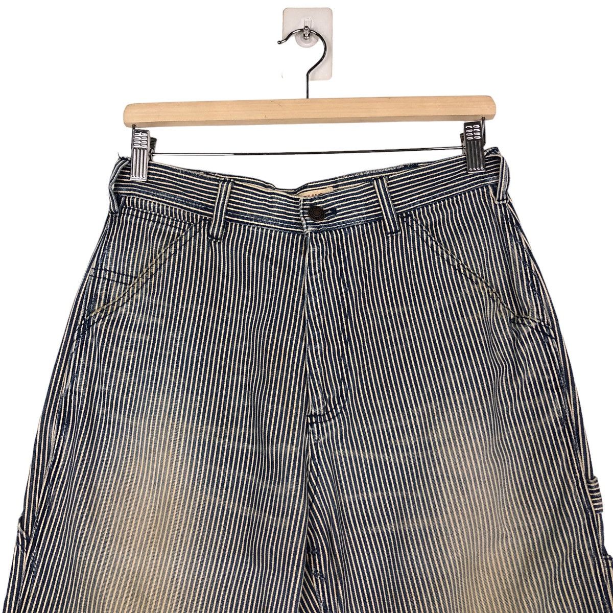 Japanese Brand 🔥Vintage Hickory Chore Denim Smith’s American Issey Miyake Size US 30 / EU 46 - 3 Thumbnail