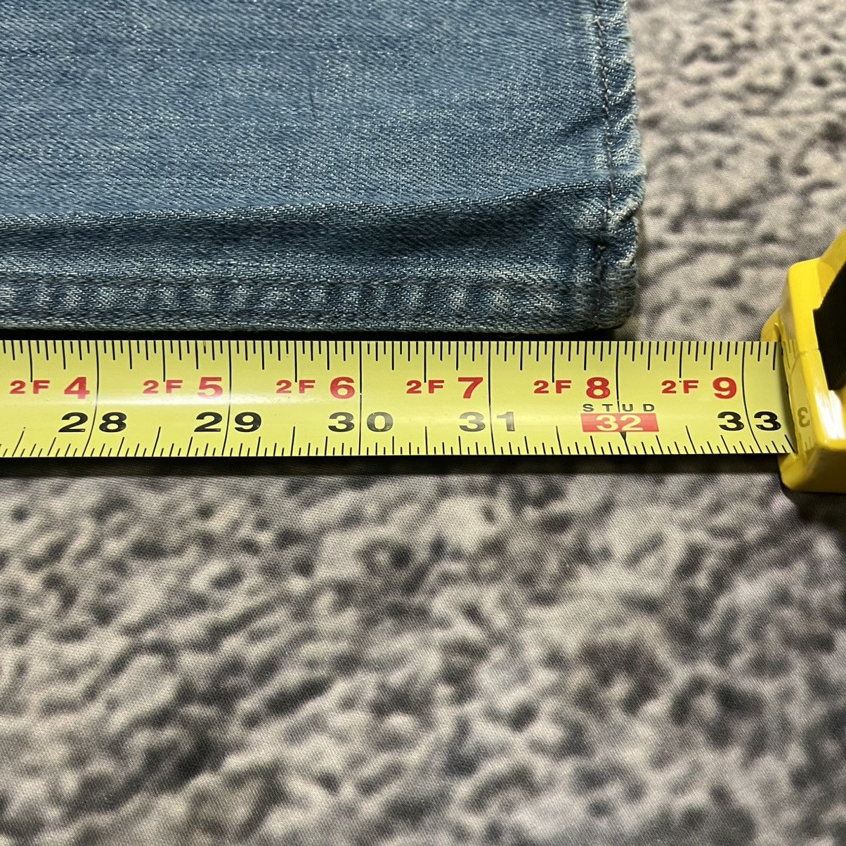 Hurley Vintage Y2K Hurley Baggy Wide Leg Surf Skater Jeans 36x32 Size US 36 / EU 52 - 13 Thumbnail