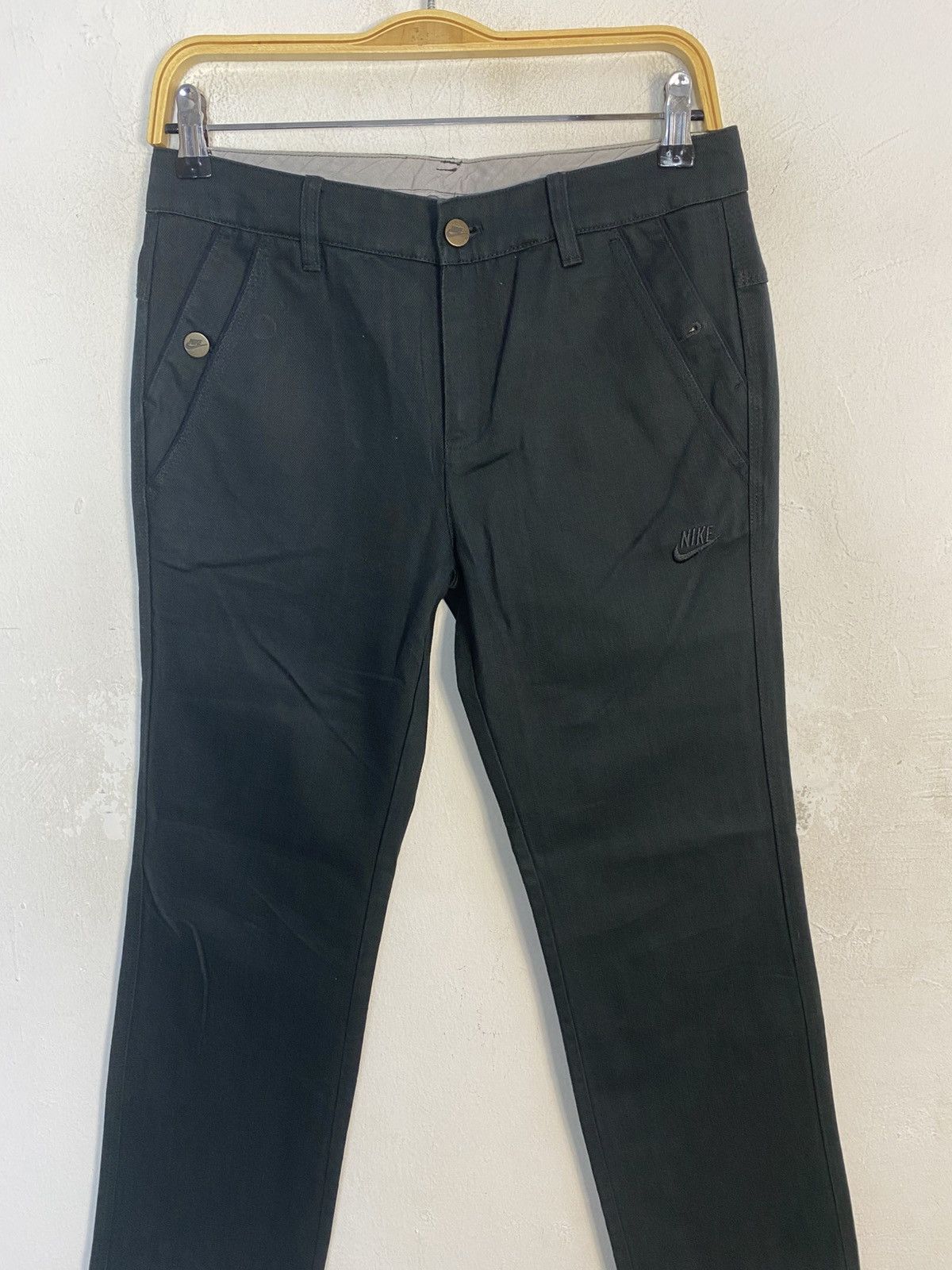 Nike Nike Sportswear Black Denim Jeans Straight Waist Size 31 Size US 31 - 3 Thumbnail