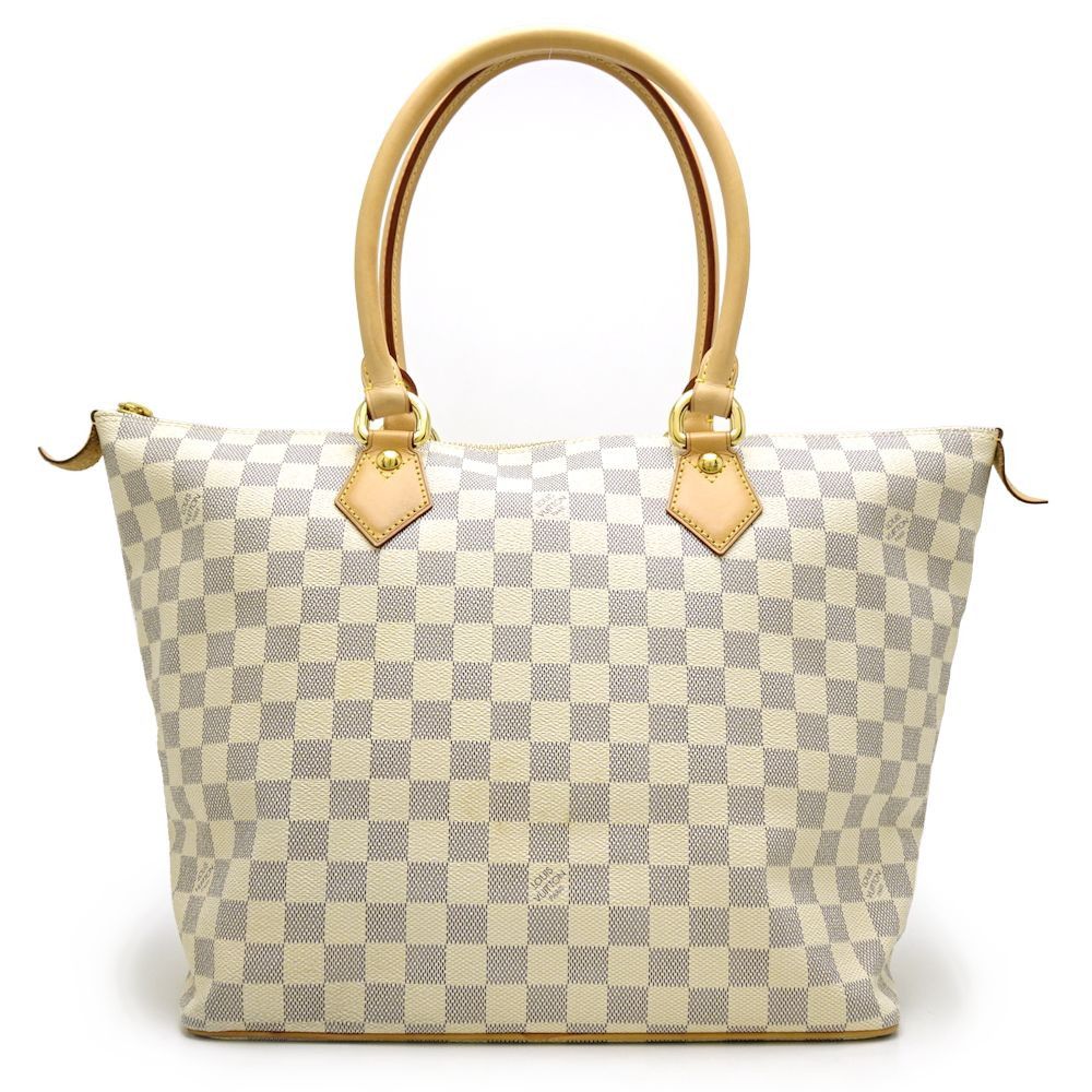 Louis Vuitton Damier Azur Saleya MM Tote Bag