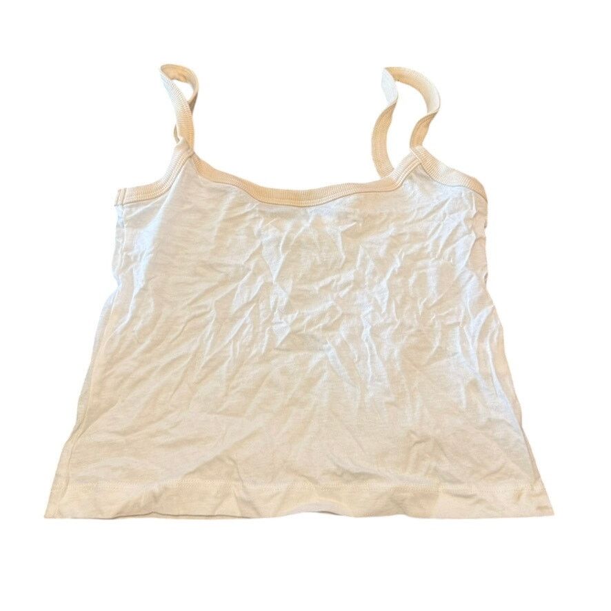 GRLFRND GRLFRND Cami Top in Vintage White & Bone, Size S Size S / US 4 / IT 40 - 3 Thumbnail
