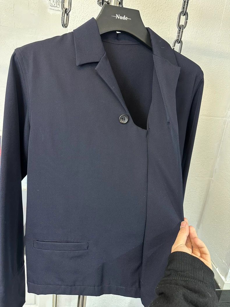 Yohji Yamamoto yohji yamamoto size os Wool pullover jacket 2502-Nextarrow Size US M / EU 48-50 / 2 - 7 Thumbnail