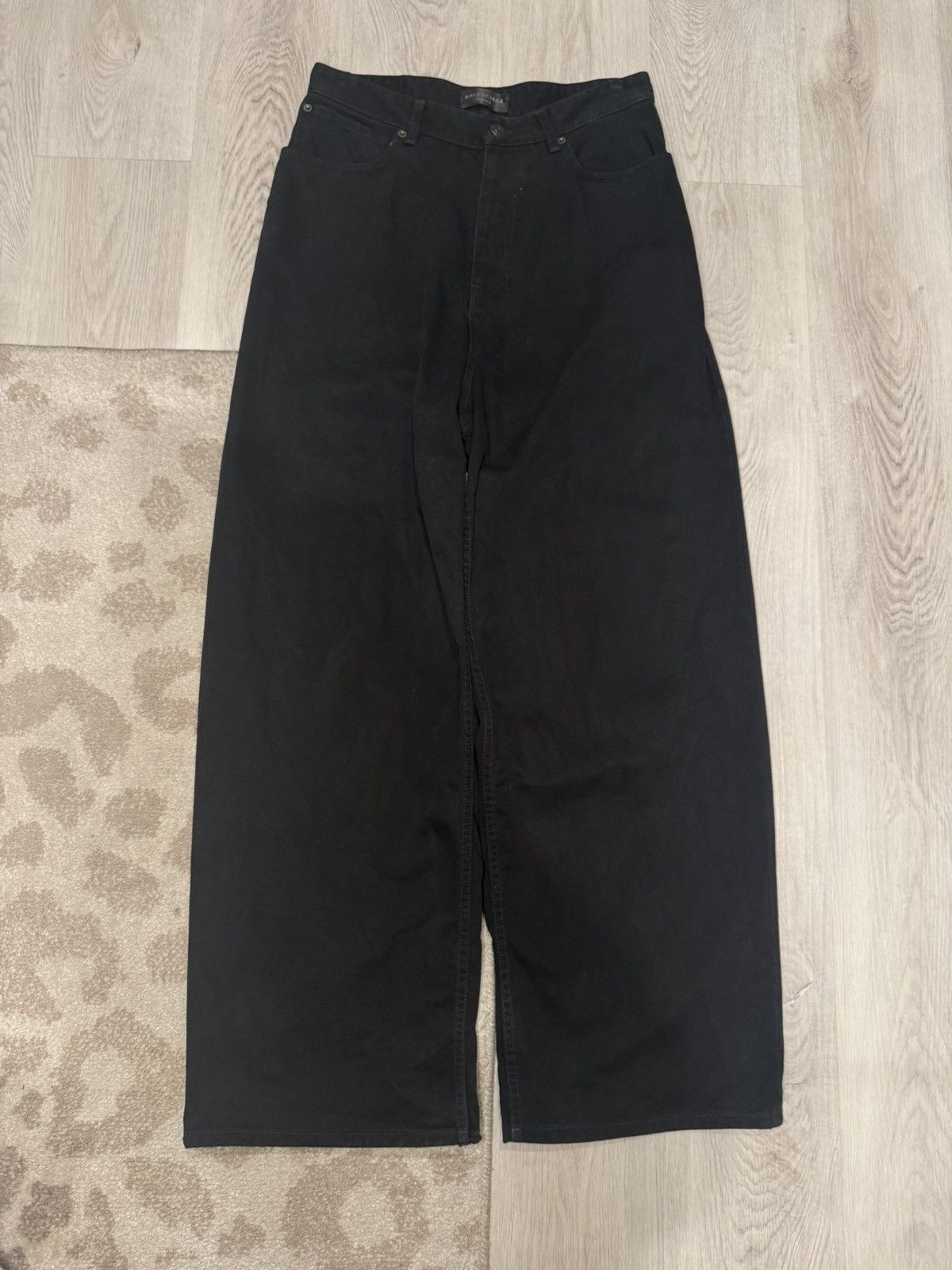BALENCIAGA　Flared Lost tapes Black ズボン Flared pants