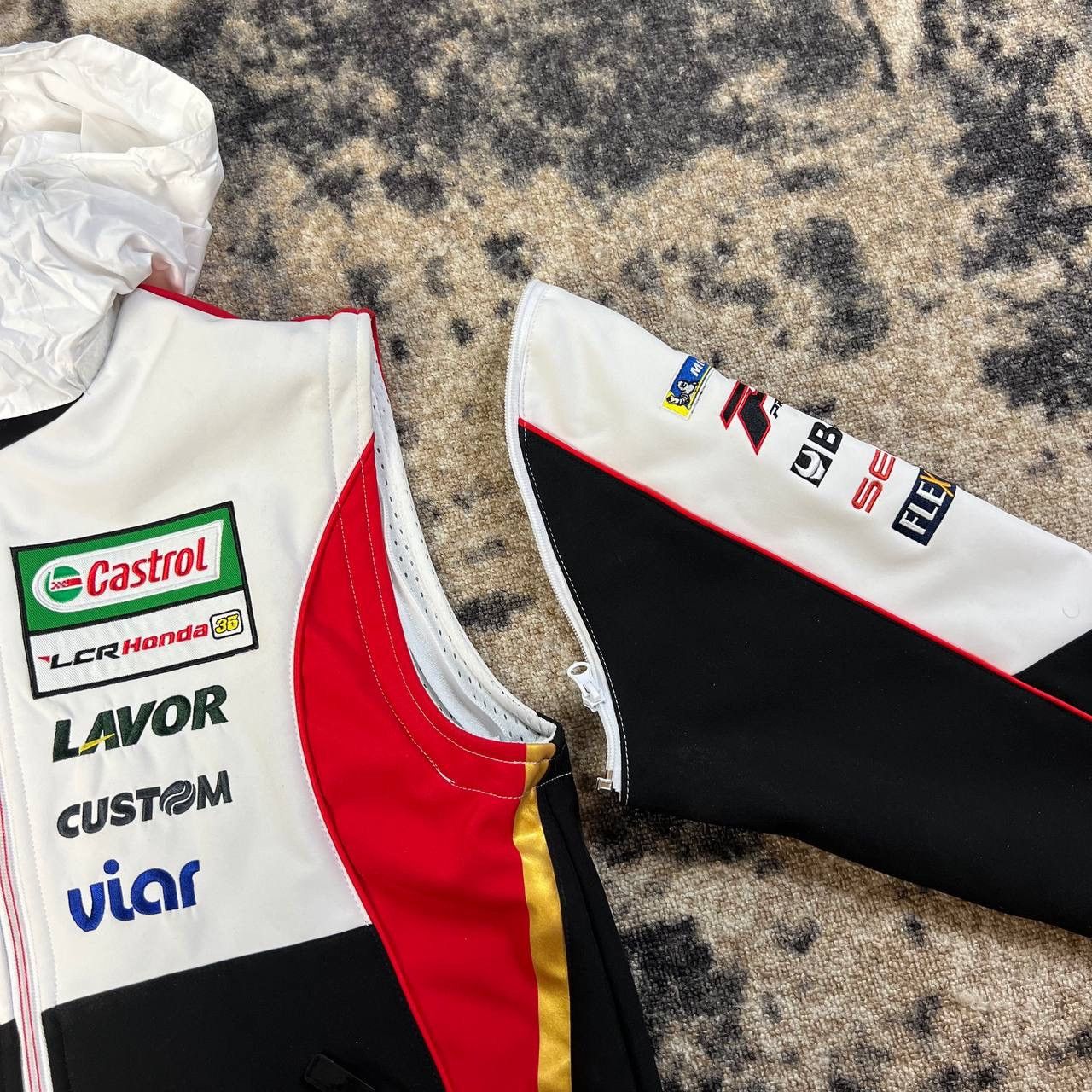 Honda Honda Big Embroidered Logo Zip Up Racing Jacket Size US S / EU 44-46 / 1 - 10 Thumbnail