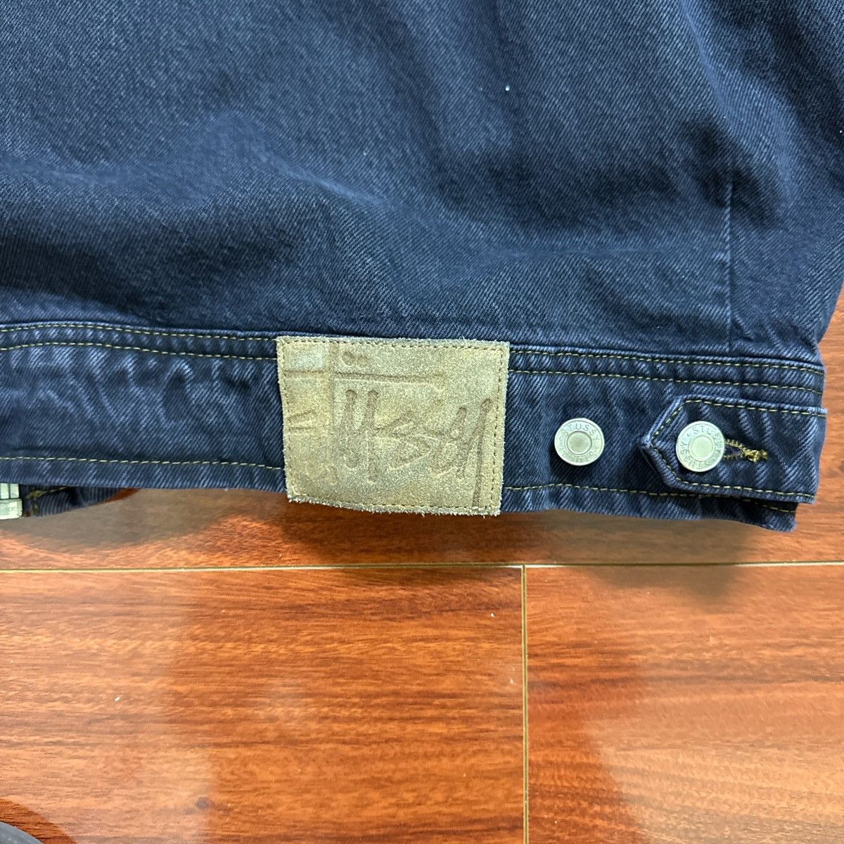 Stussy Stussy Zip Work Denim Jacket Size US XL / EU 56 / 4 - 3 Thumbnail