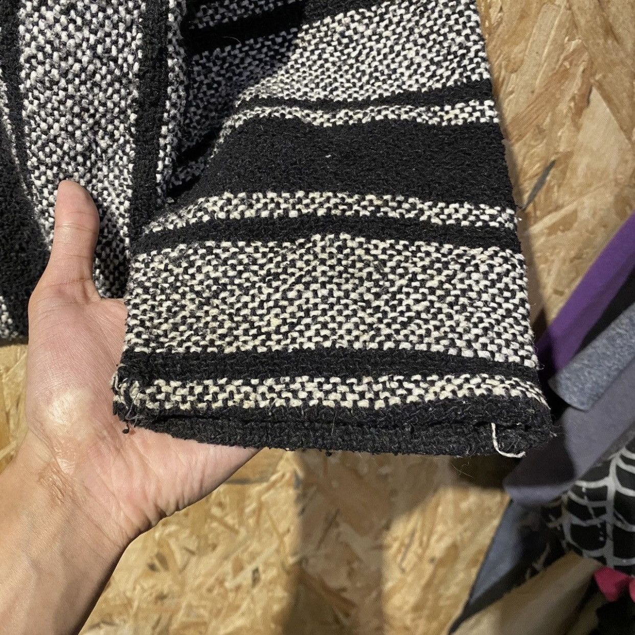 Baja Joe × Mexican Threads × Vintage Baja Joe Drug Rug Hoodie Size US M / EU 48-50 / 2 - 6 Thumbnail