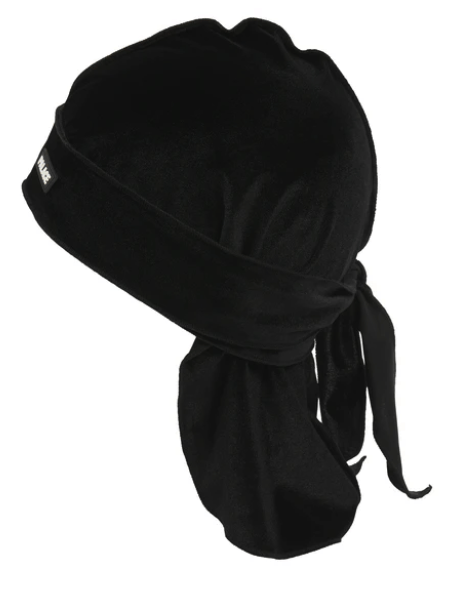 Palace Palace Velvet Durag Black Size ONE SIZE - 2 Thumbnail