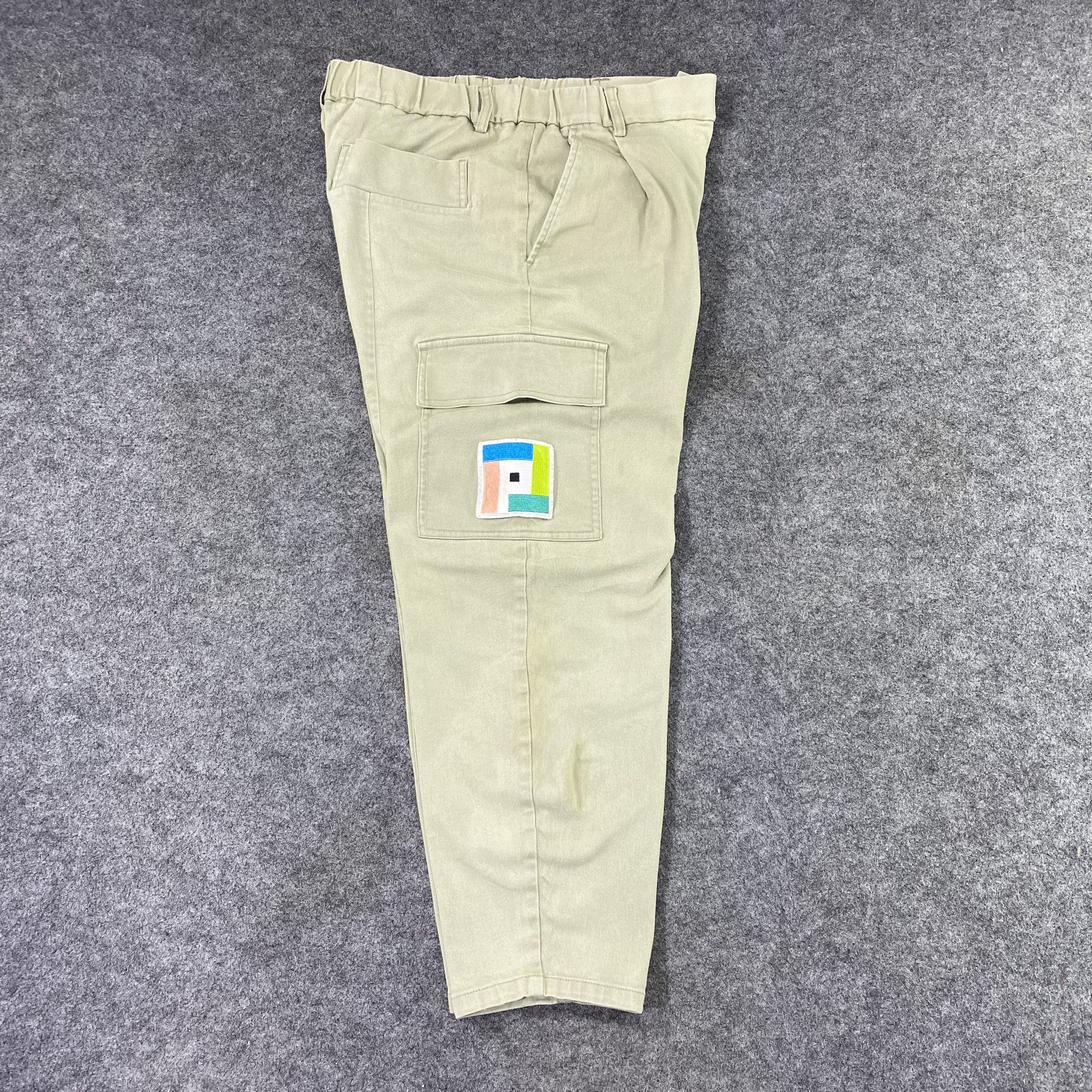 Japanese Brand Person's 3q Cargo Pants -C020 Size US 29 - 3 Thumbnail