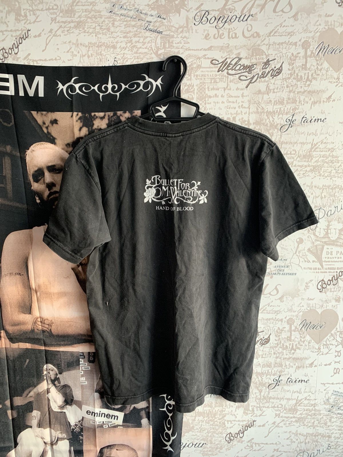 Band Tees Vintage t-shirt bullet for valentine hand of blood Size US M / EU 48-50 / 2 - 6 Thumbnail