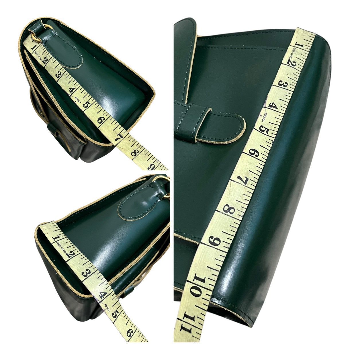 Marni Authentic Marni Green Leather Two Way Shoulder and Sling Bag Size ONE SIZE - 11 Thumbnail