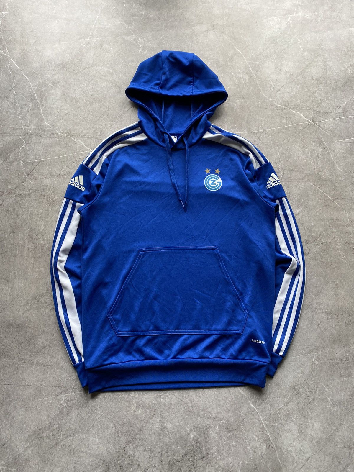 Adidas Adidas 2021 Grasshopper Club Zurich Soccer Football Hoodie Size US M / EU 48-50 / 2 - 2 Thumbnail