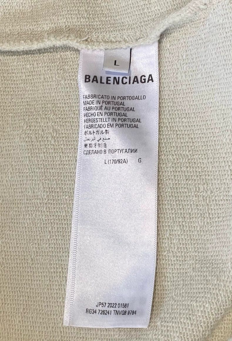 Balenciaga Balenciaga Alphabet Logo Printed Hooded Sweatshirt, Loose Size US L / EU 52-54 / 3 - 6 Thumbnail