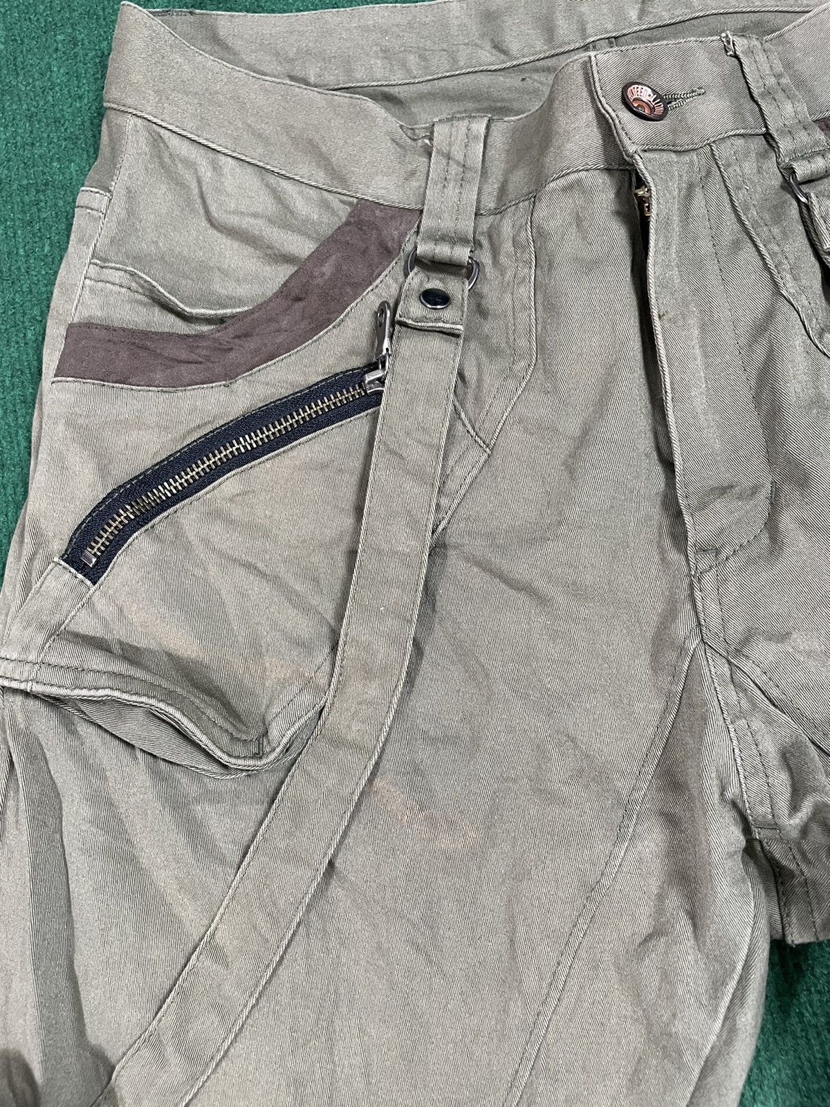 PPFM Vintage Twisted Leg Multi-pockets PPFM Pants Size US 31 - 4 Thumbnail