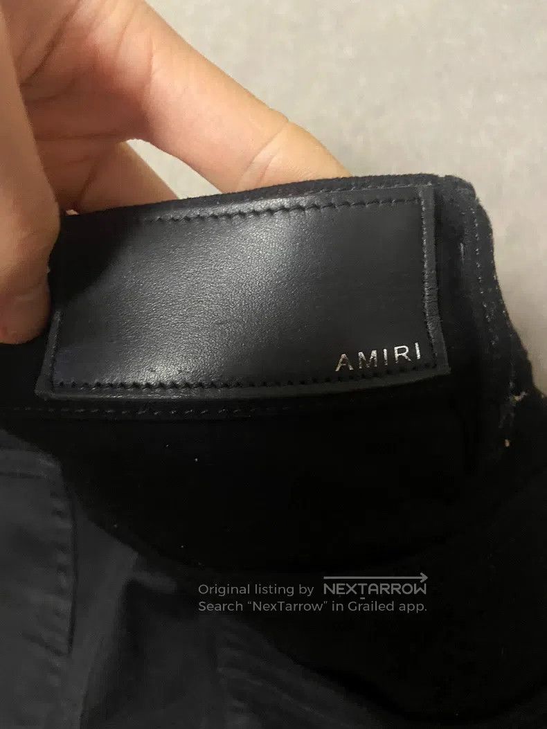 Amiri Amiri Size 30 Black diamond rhinestone jeans Size US 30 / EU 46 - 8 Thumbnail