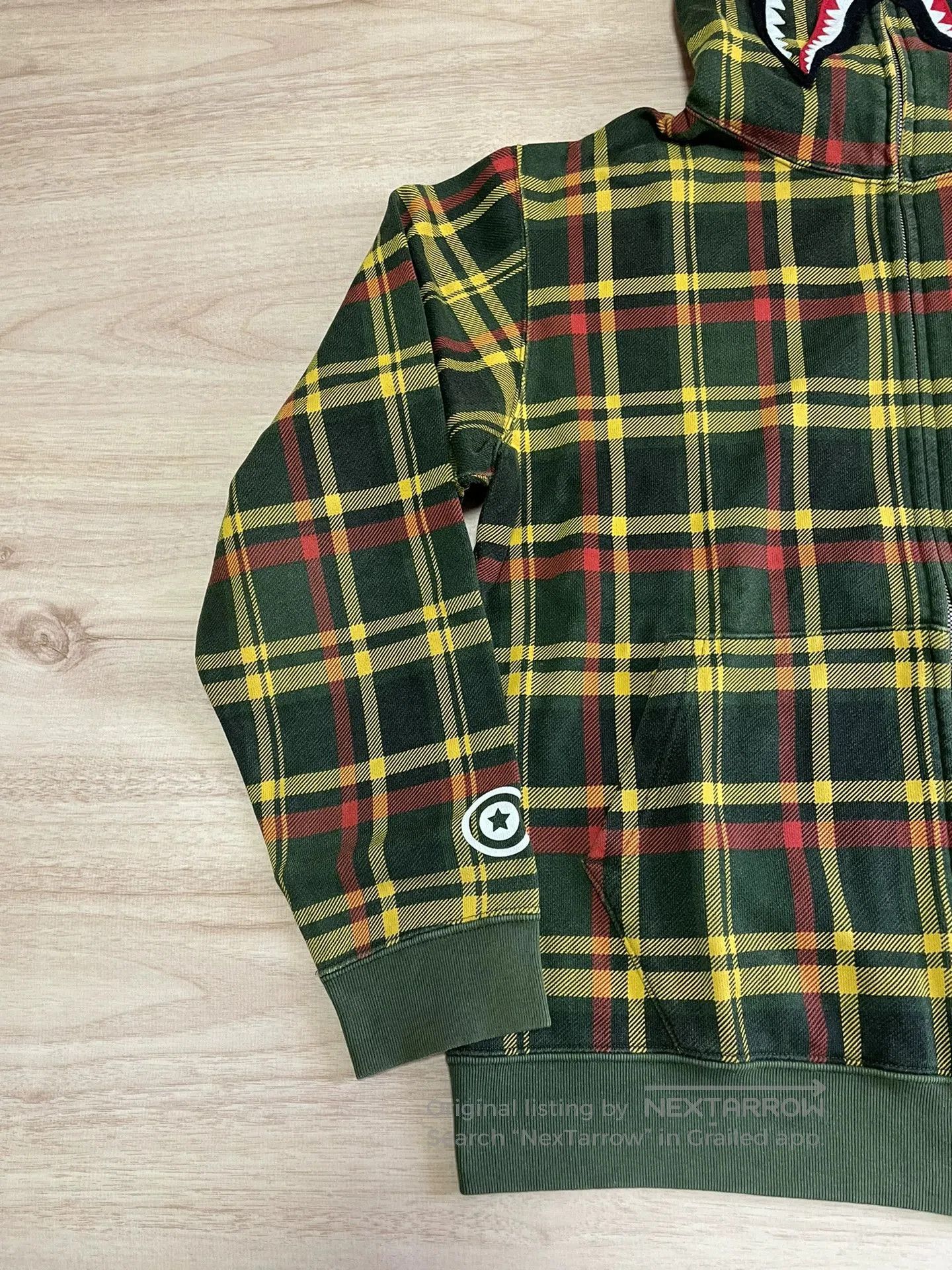 Bape bape plaid shark hoodie size s. Size US S / EU 44-46 / 1 - 3 Thumbnail