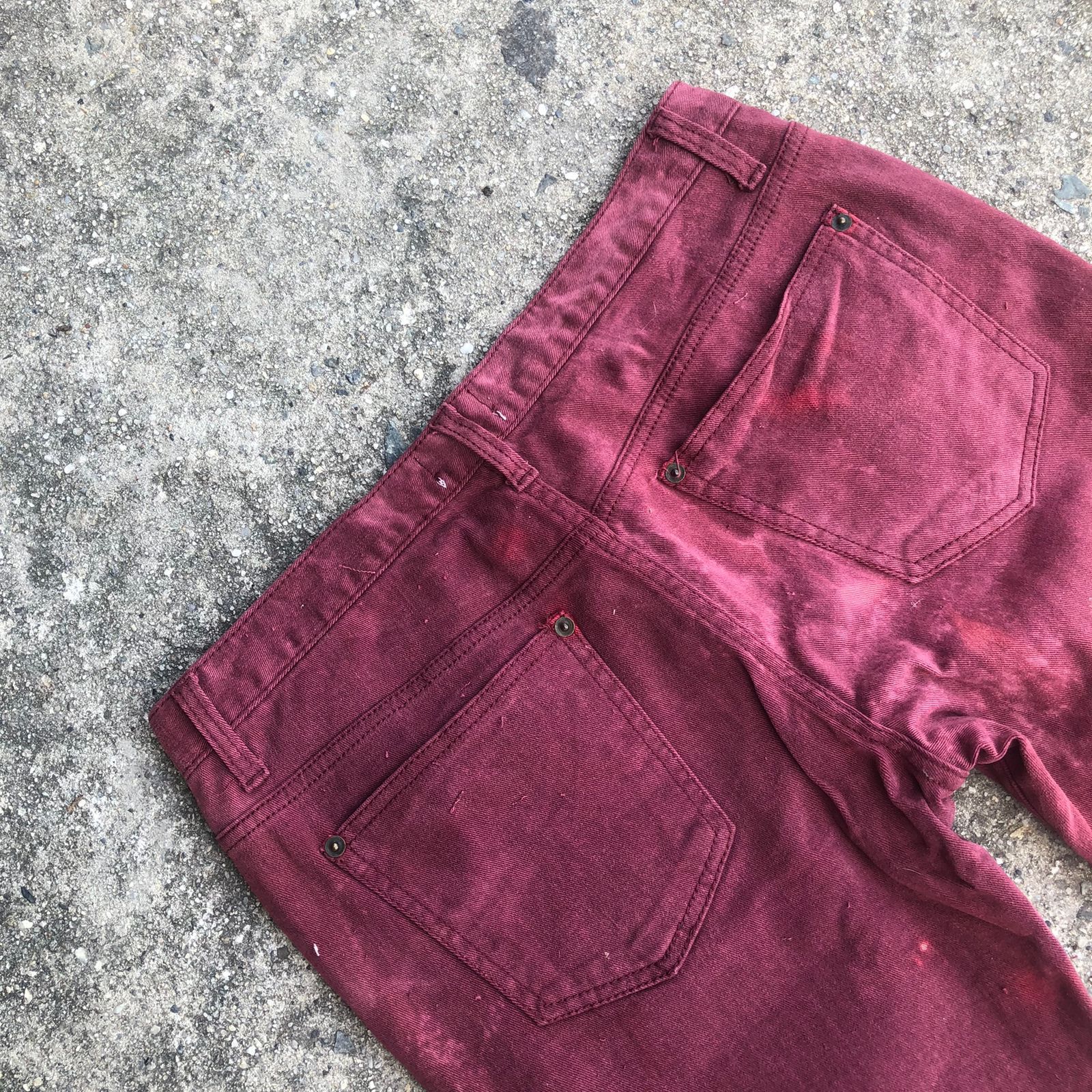 Helmut Lang Helmut Lang Distressed Pants Size US 33 - 11 Thumbnail
