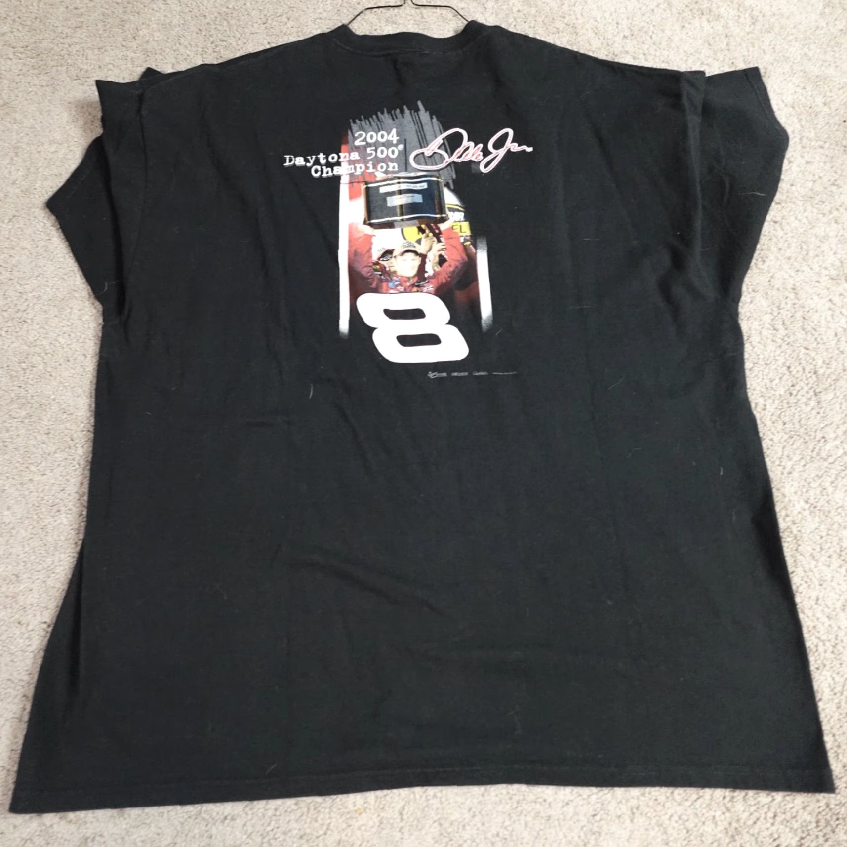 Vintage VINTAGE Daytona 500 Shirt XL Black Dale Earnhardt Jr Double Sided Nascar 2004 Shirt Men XL Black Dale Earnhardt Jr Double Sided Nascar 2004 Size US XL / EU 56 / 4 - 7 Thumbnail
