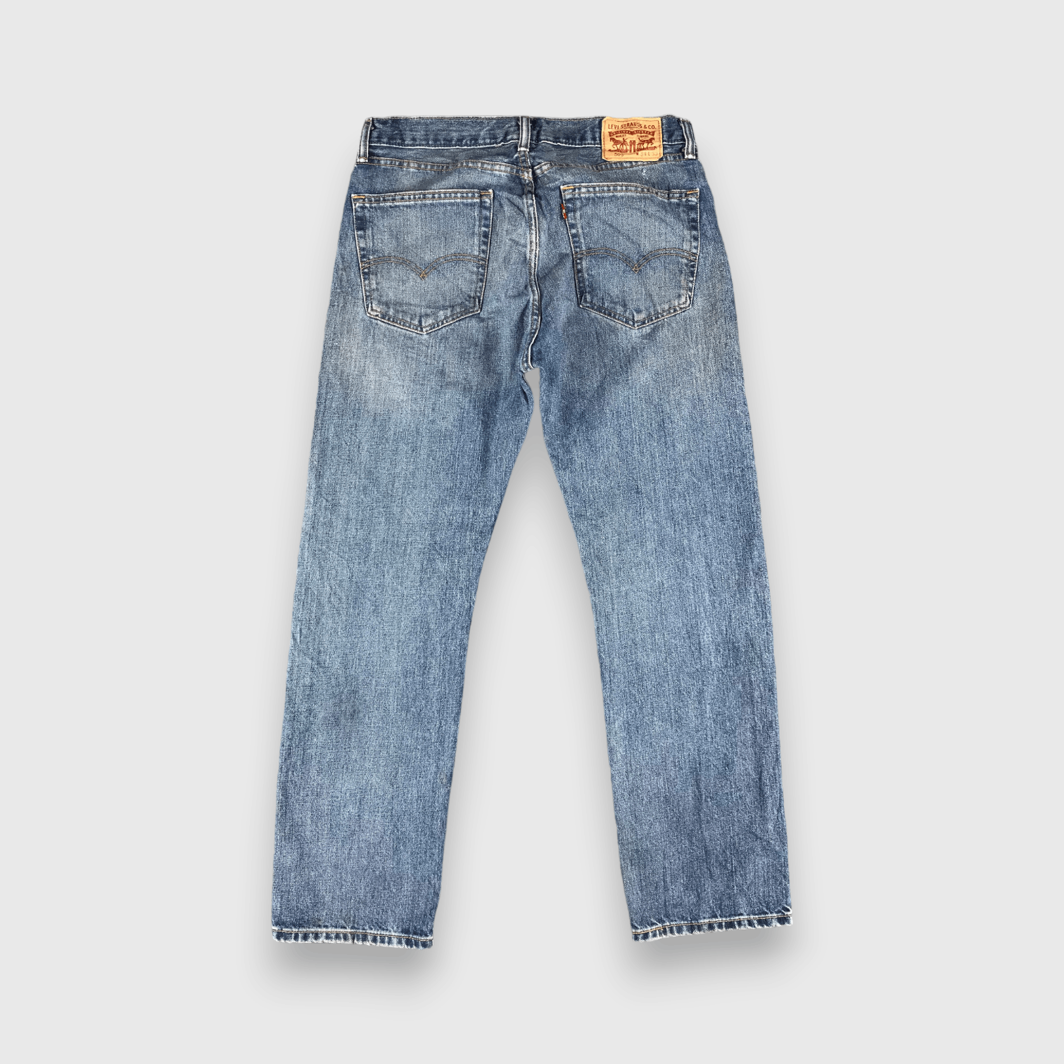 Levi's Vintage Blue Wash Levis 505 Jeans-J2663 Size US 34 / EU 50 - 2 Thumbnail