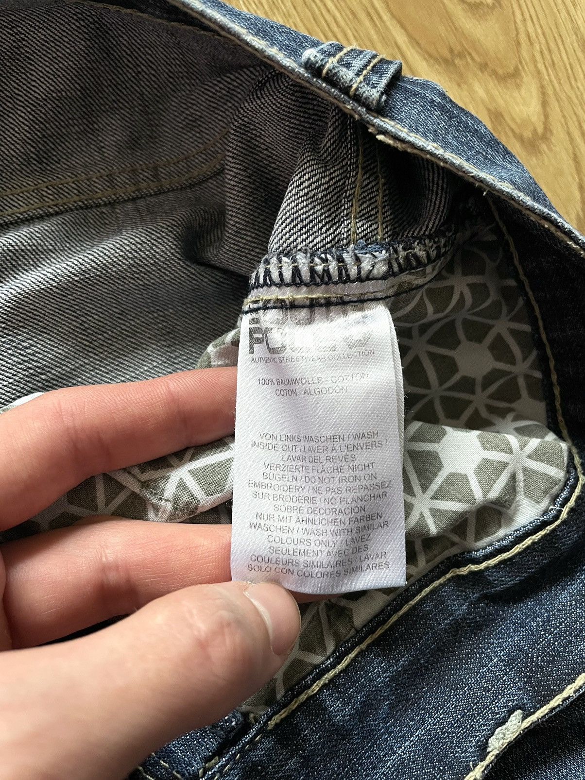 Southpole Vintage Y2K Southpole Embroidered Cyber Grunge Denim Jeans Size US 34 / EU 50 - 13 Thumbnail