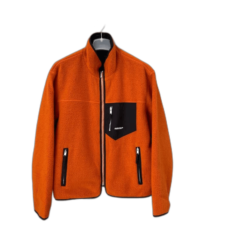 Ambush Design AMBUSH Logo Color Block Fleece Jacket-yf Size US L / EU 52-54 / 3 - 1 Thumbnail