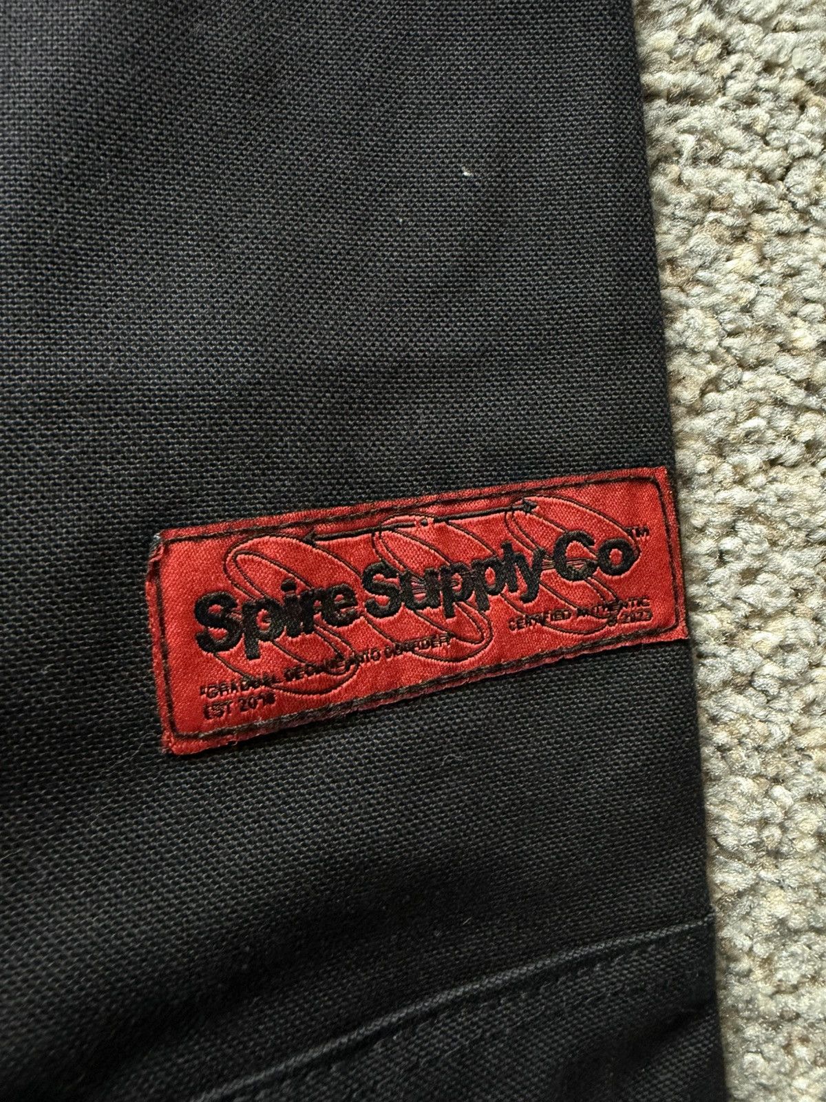 Spire Spire Supply Co. Hardcore Moshpit Graphic Work Jacket Size US L / EU 52-54 / 3 - 3 Thumbnail