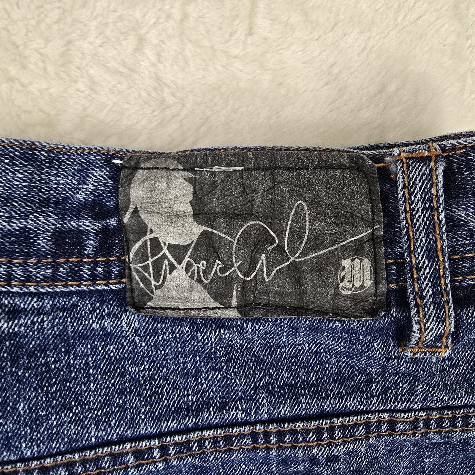 Makaveli Vintage Makeveli Embroidered Jeans 40 39x31 Baggy Skater Y2K Size US 40 / EU 56 - 12 Thumbnail